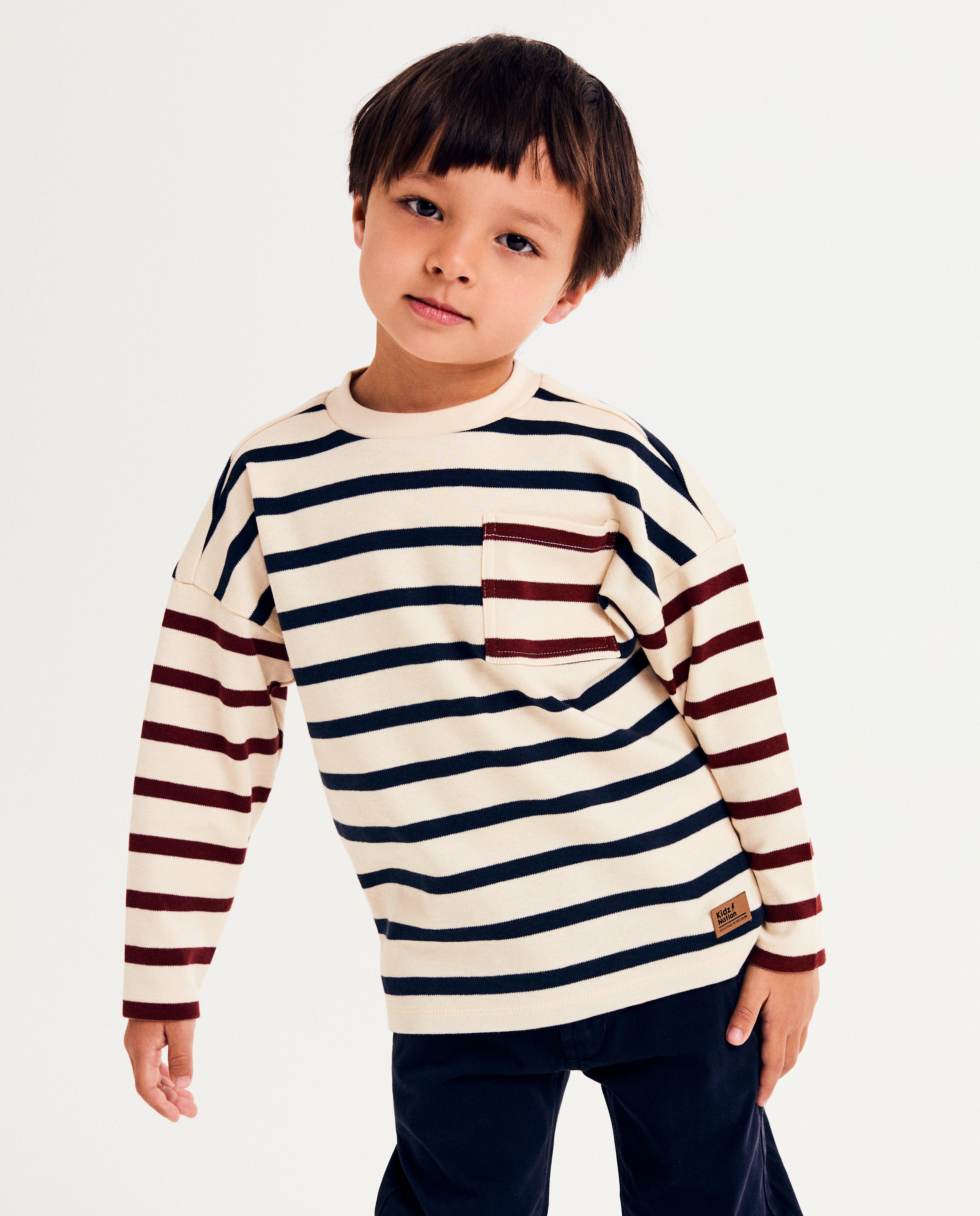 Longsleeve met strepen - null - Kidz Nation