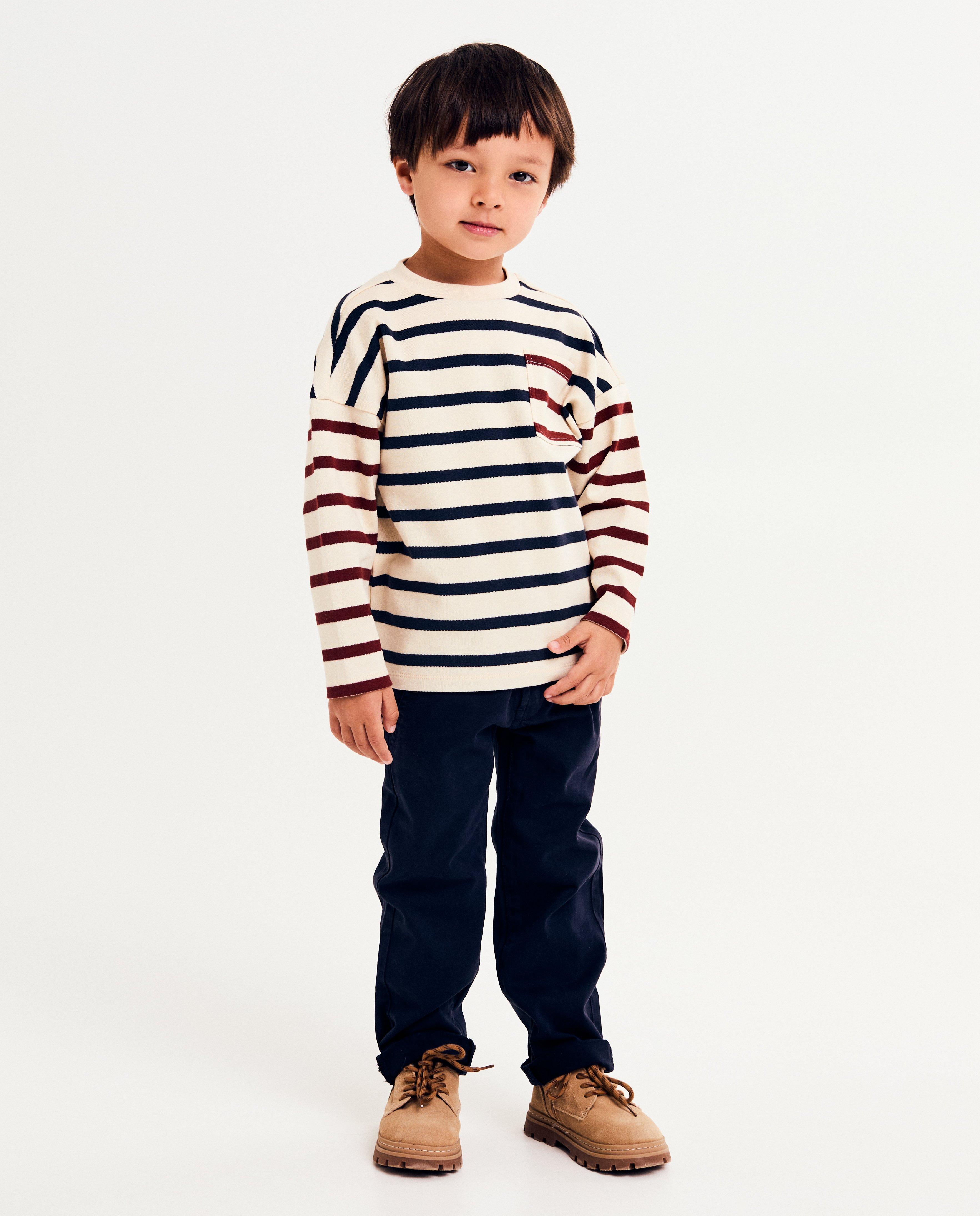 T-shirts - Longsleeve met strepen