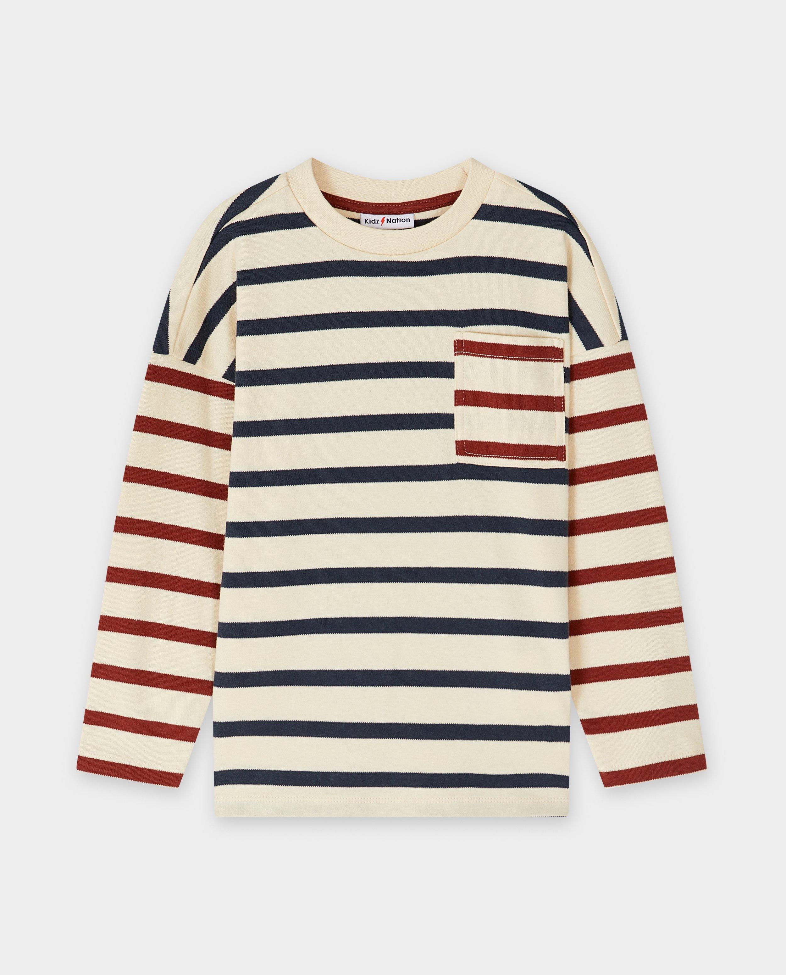 T-shirts - Longsleeve met strepen