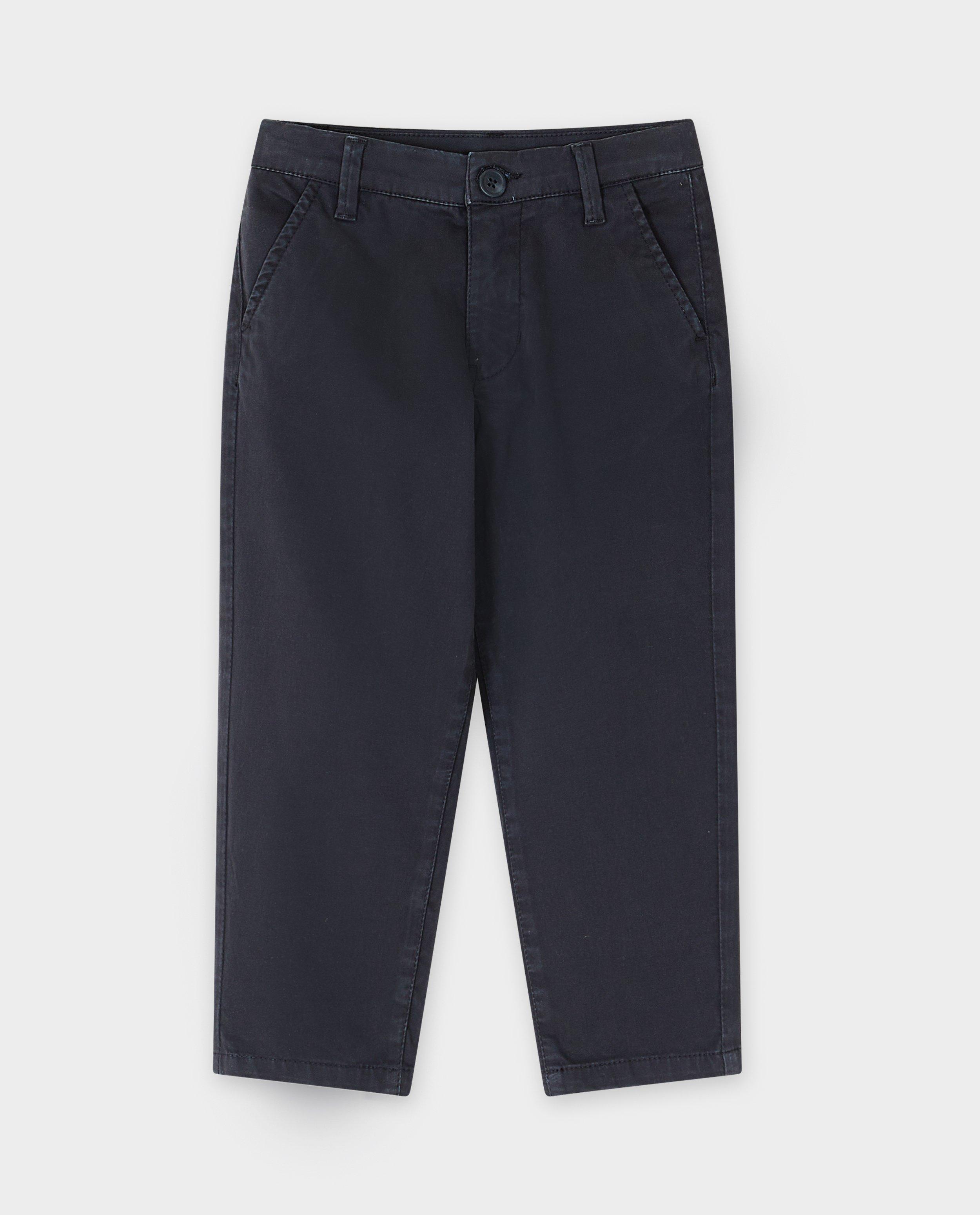 Donkerblauwe broek, baggy fit - null - Kidz Nation