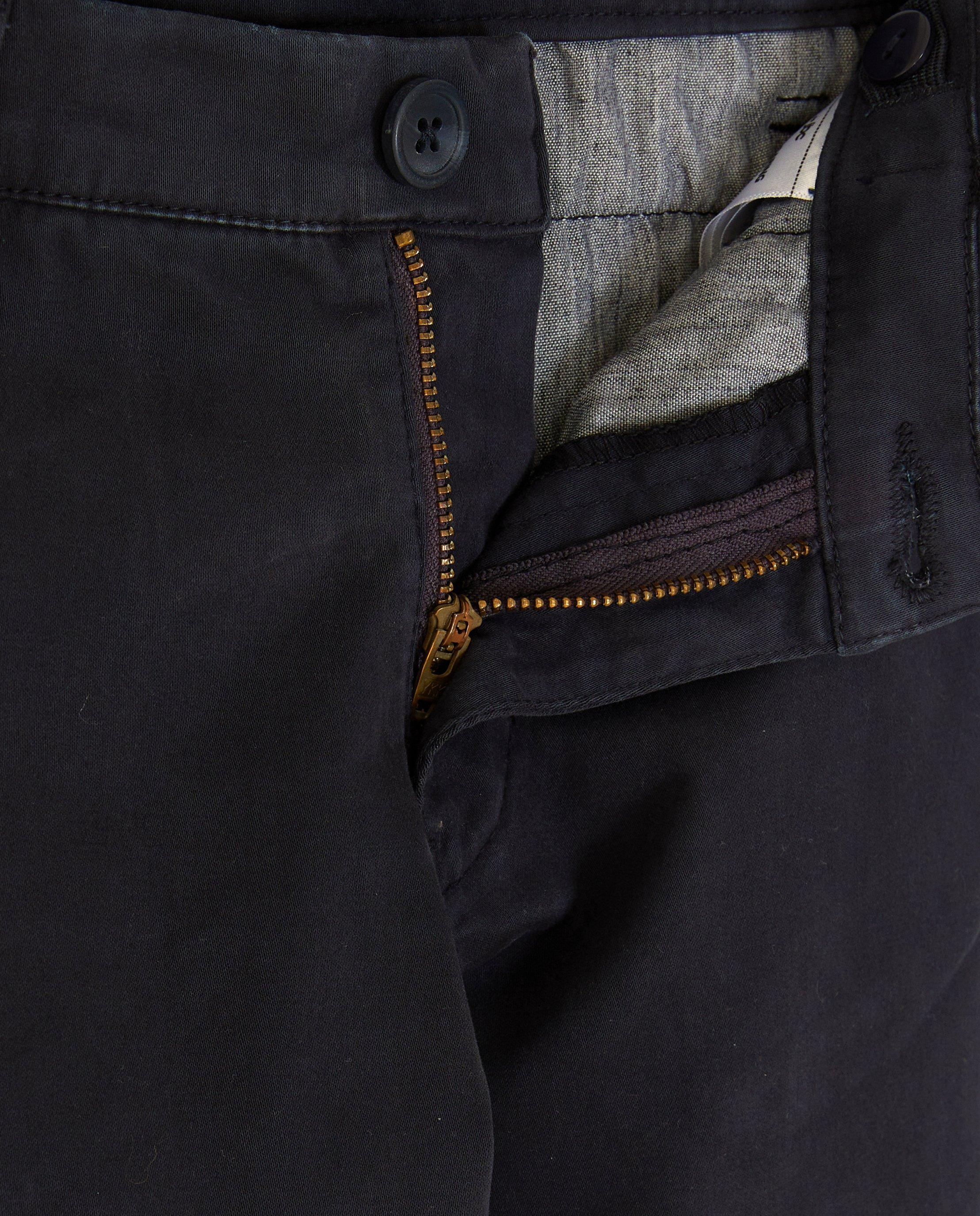 Broeken - Donkerblauwe broek, baggy fit