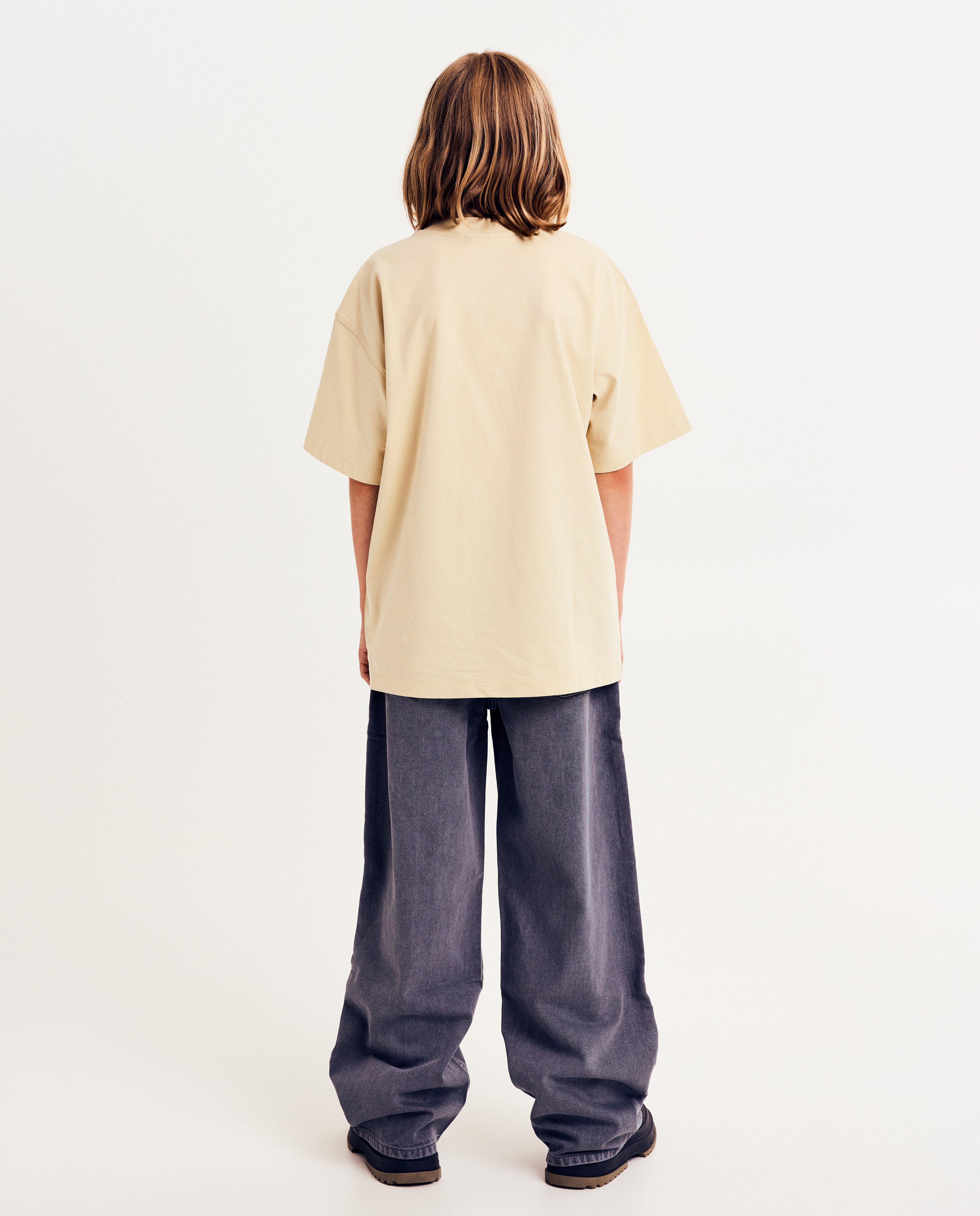 T-shirts - T-shirt met label, loose fit