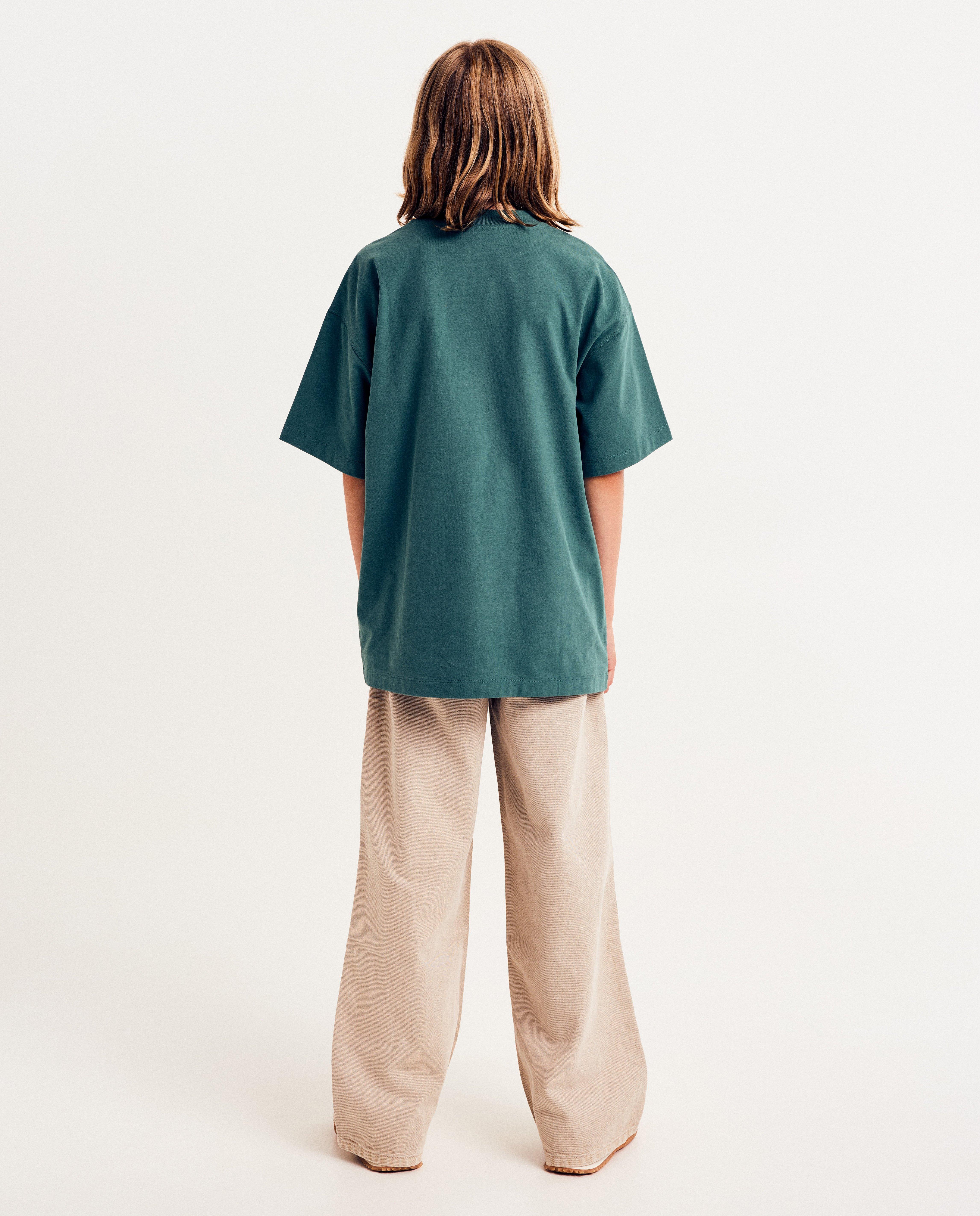 T-shirts - T-shirt met label, loose fit