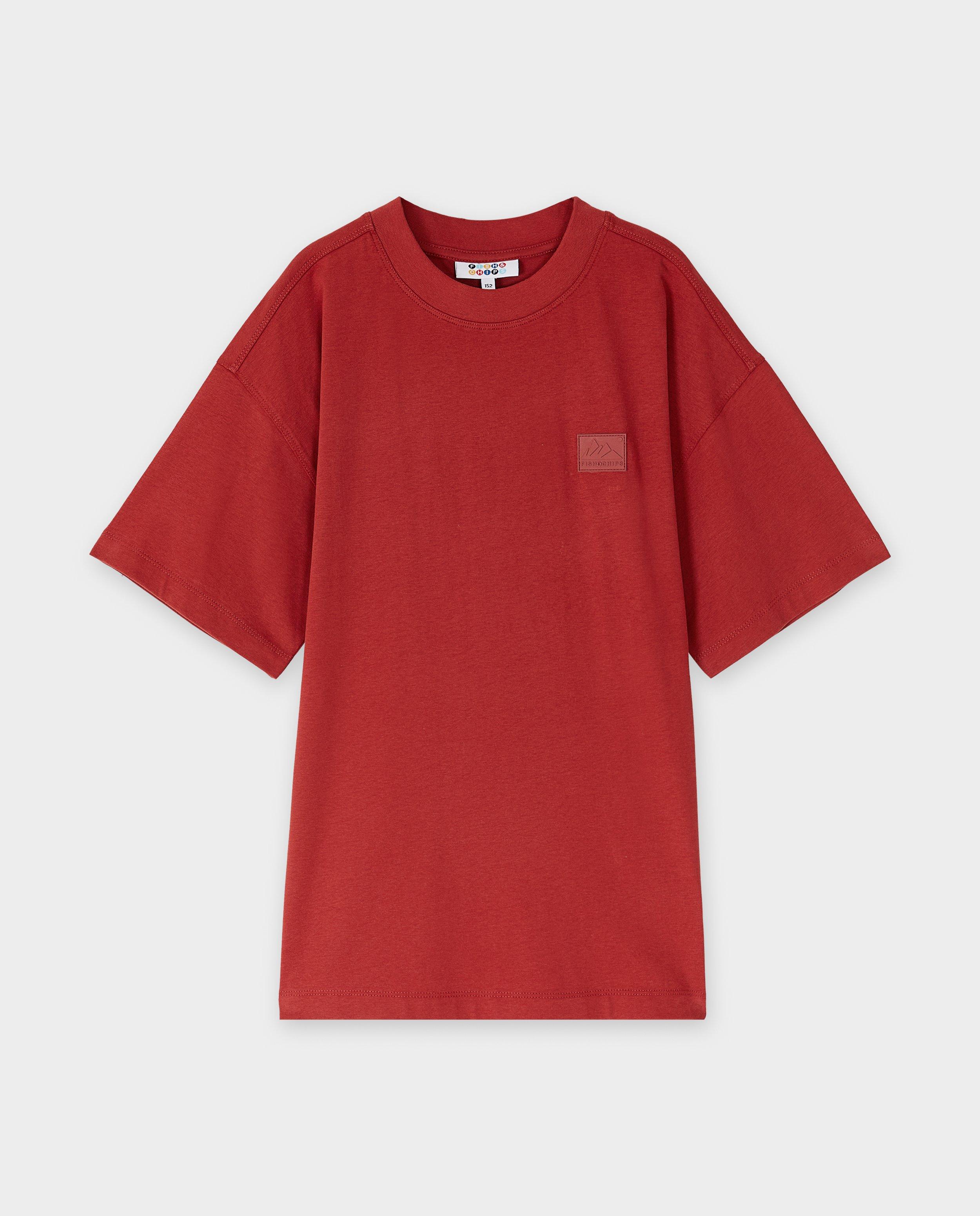 T-shirts - T-shirt met label, loose fit