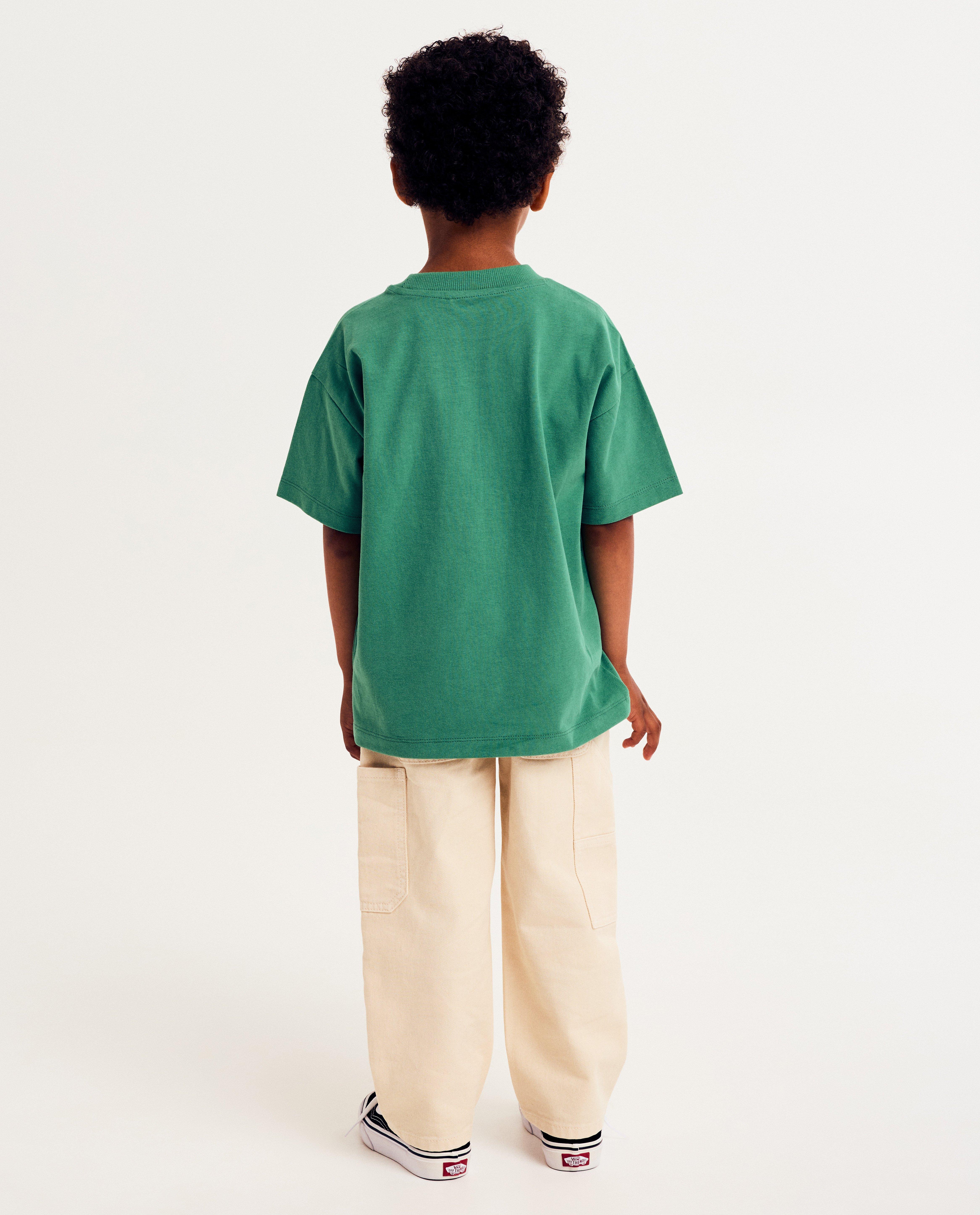 T-shirts - T-shirt met smiley van bouclé