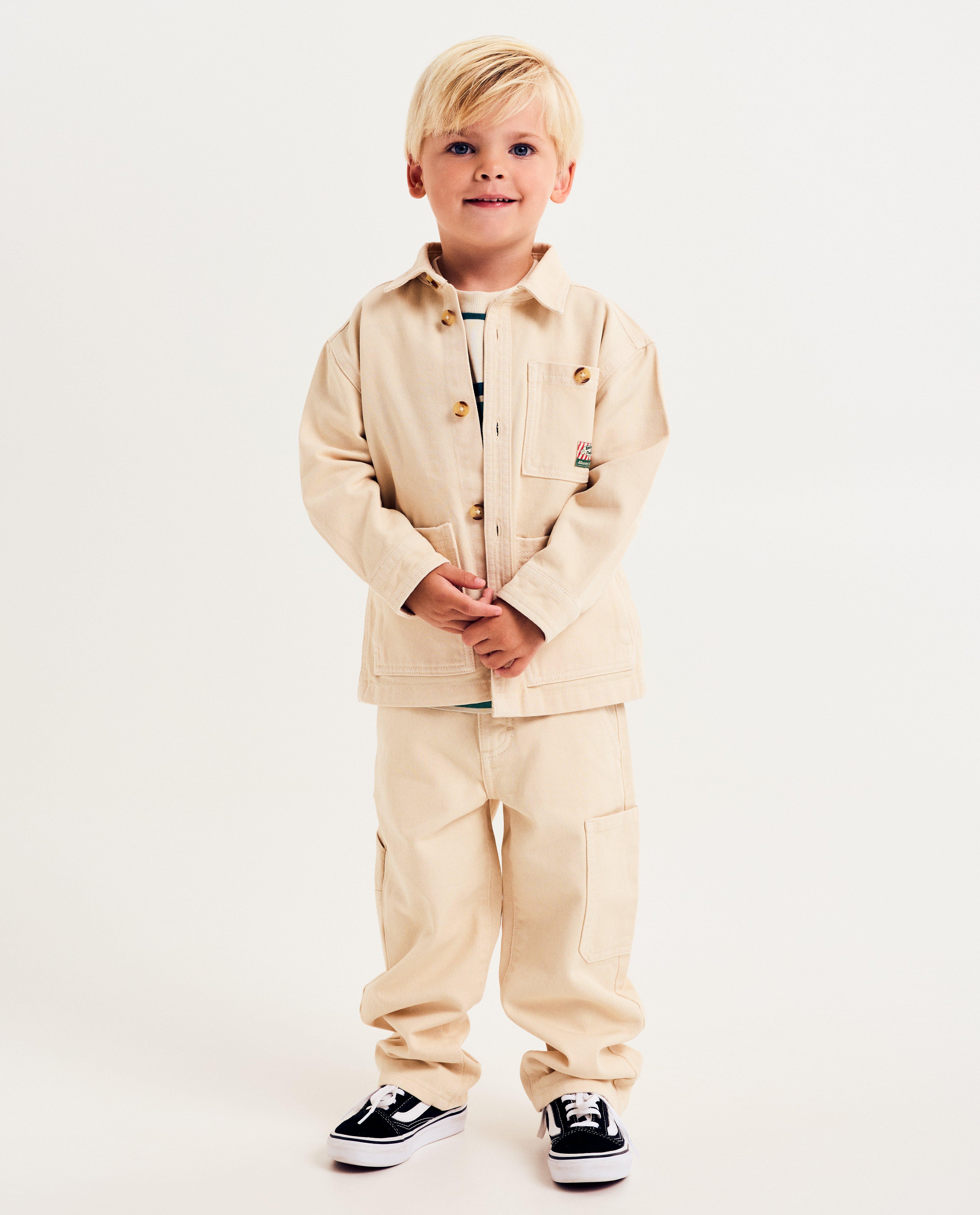 Cardigan - Beige overhemd