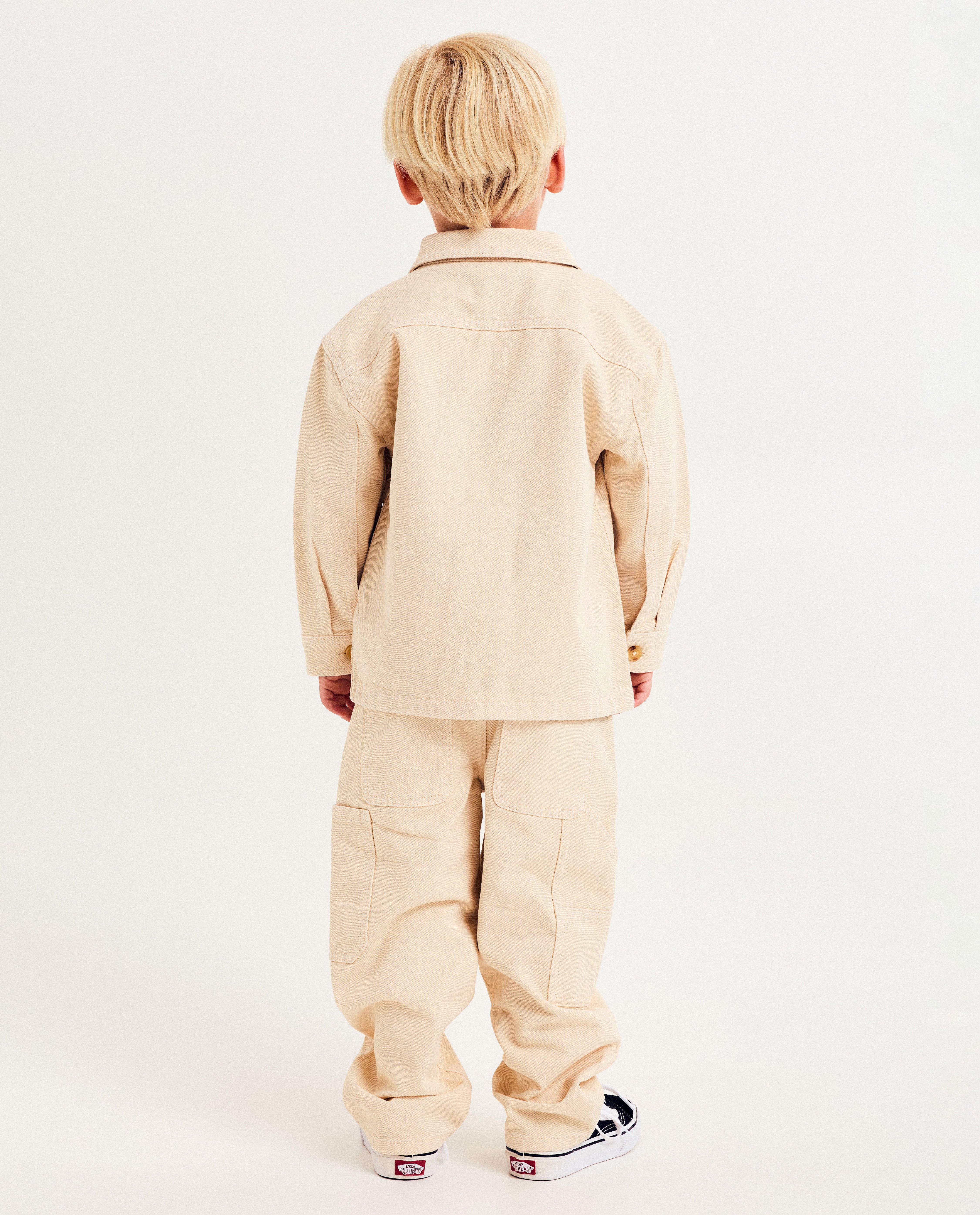Cardigan - Beige overhemd