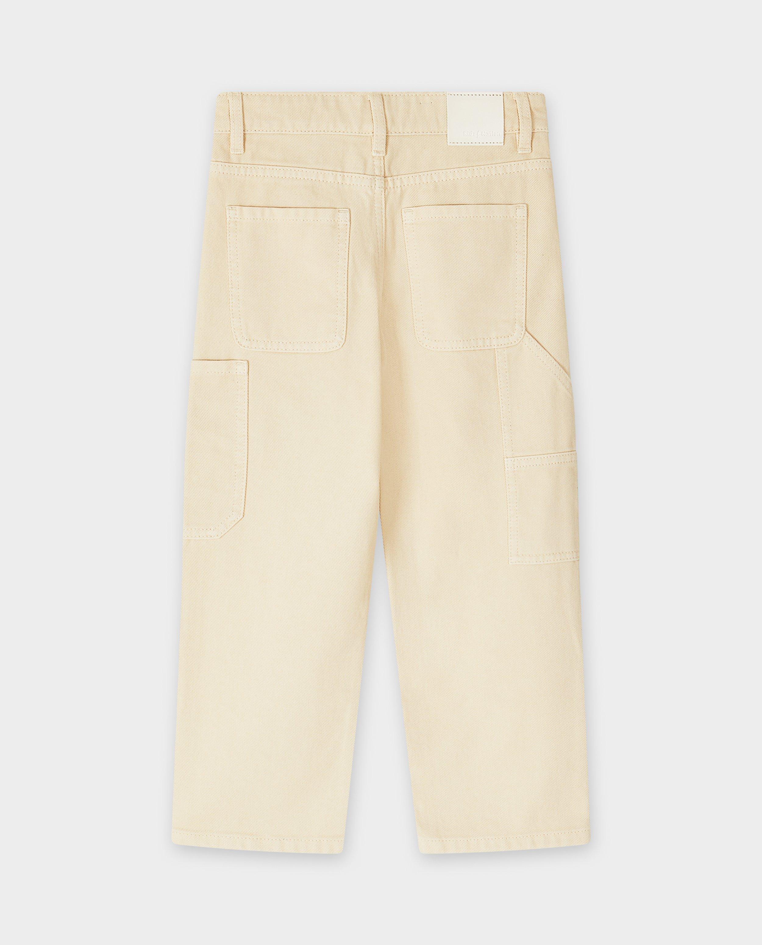 Broeken - Beige broek, loose fit