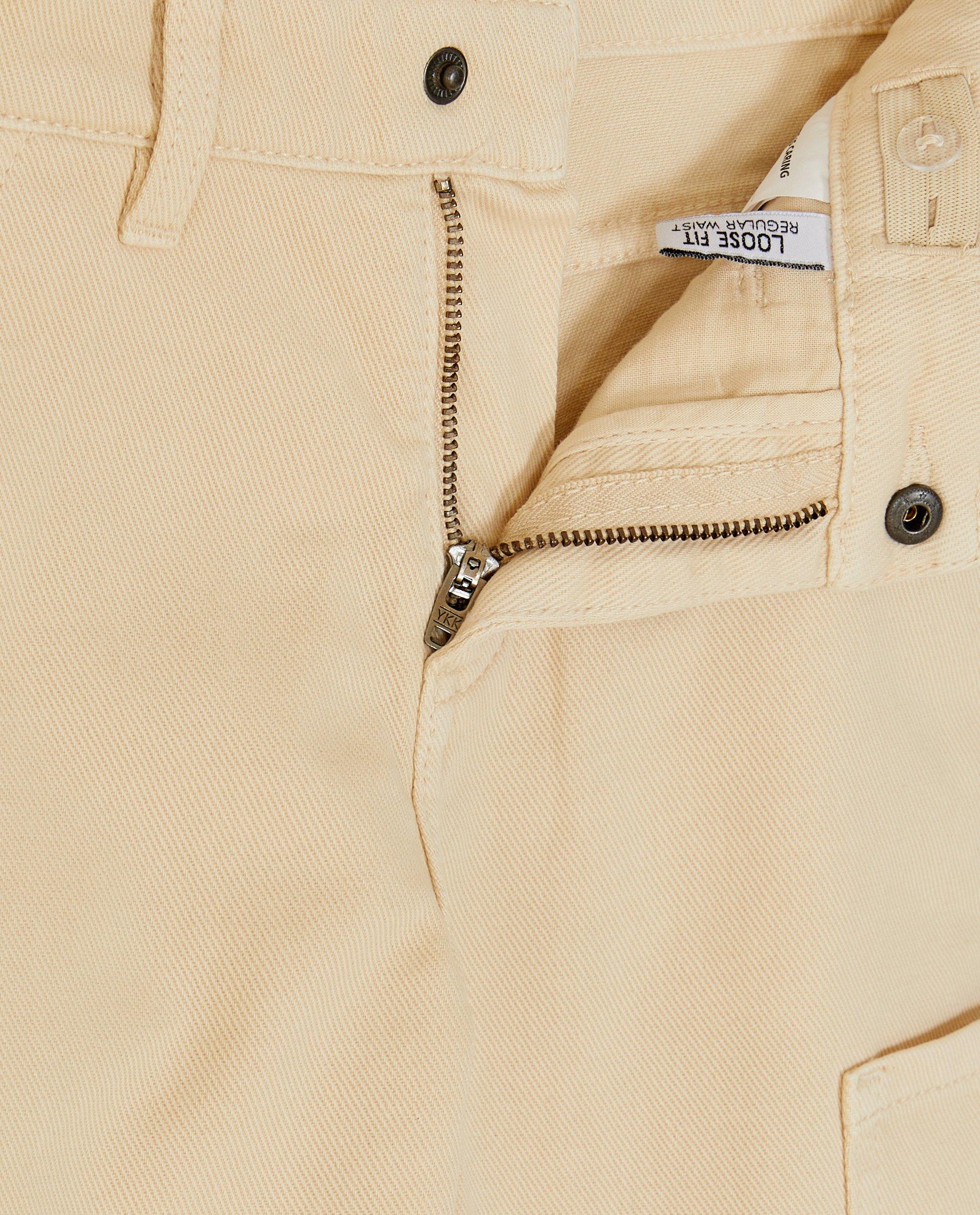 Broeken - Beige broek, loose fit