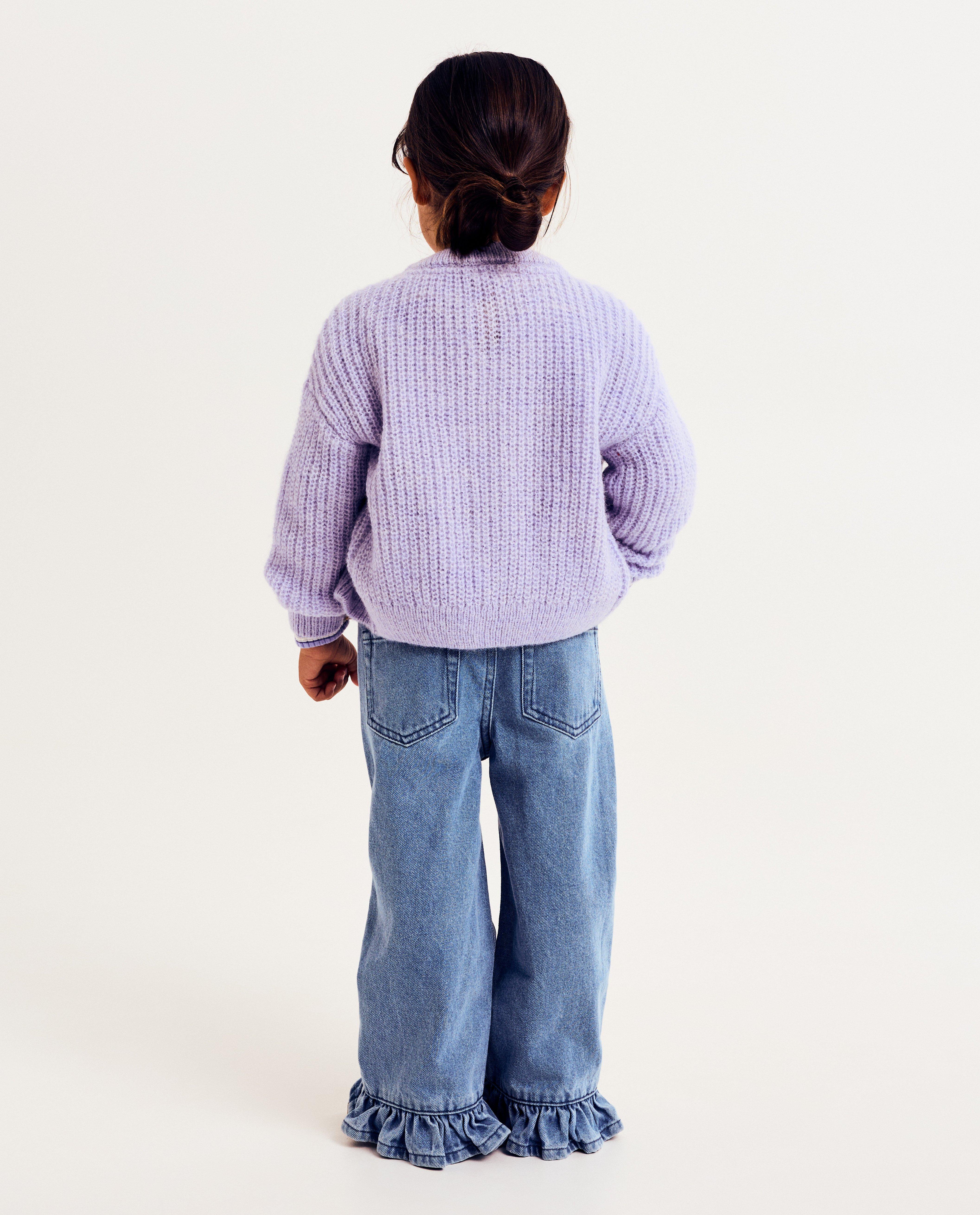 Cardigan - Paarse cardigan