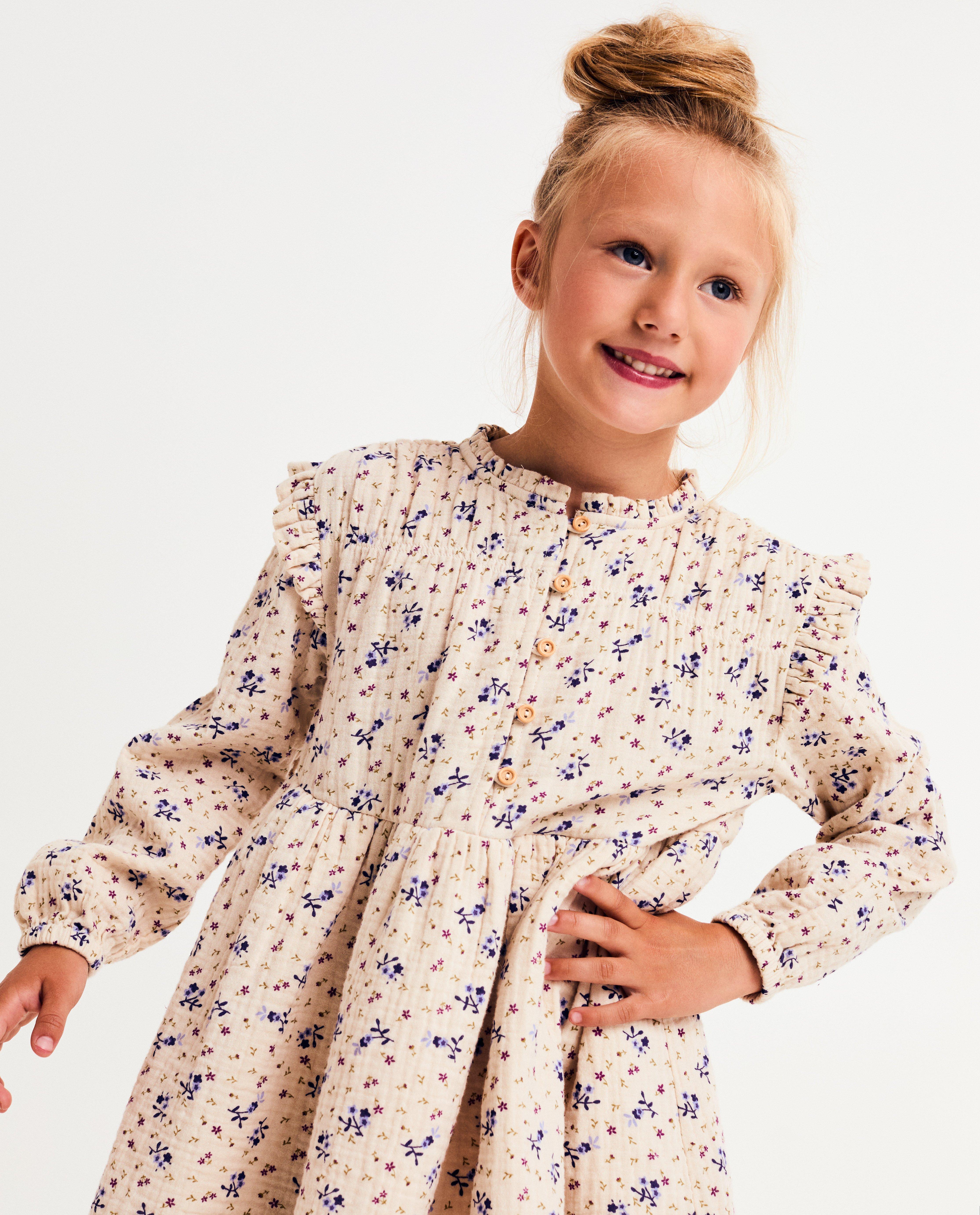 Kleedjes - Jurk met bloemenprint