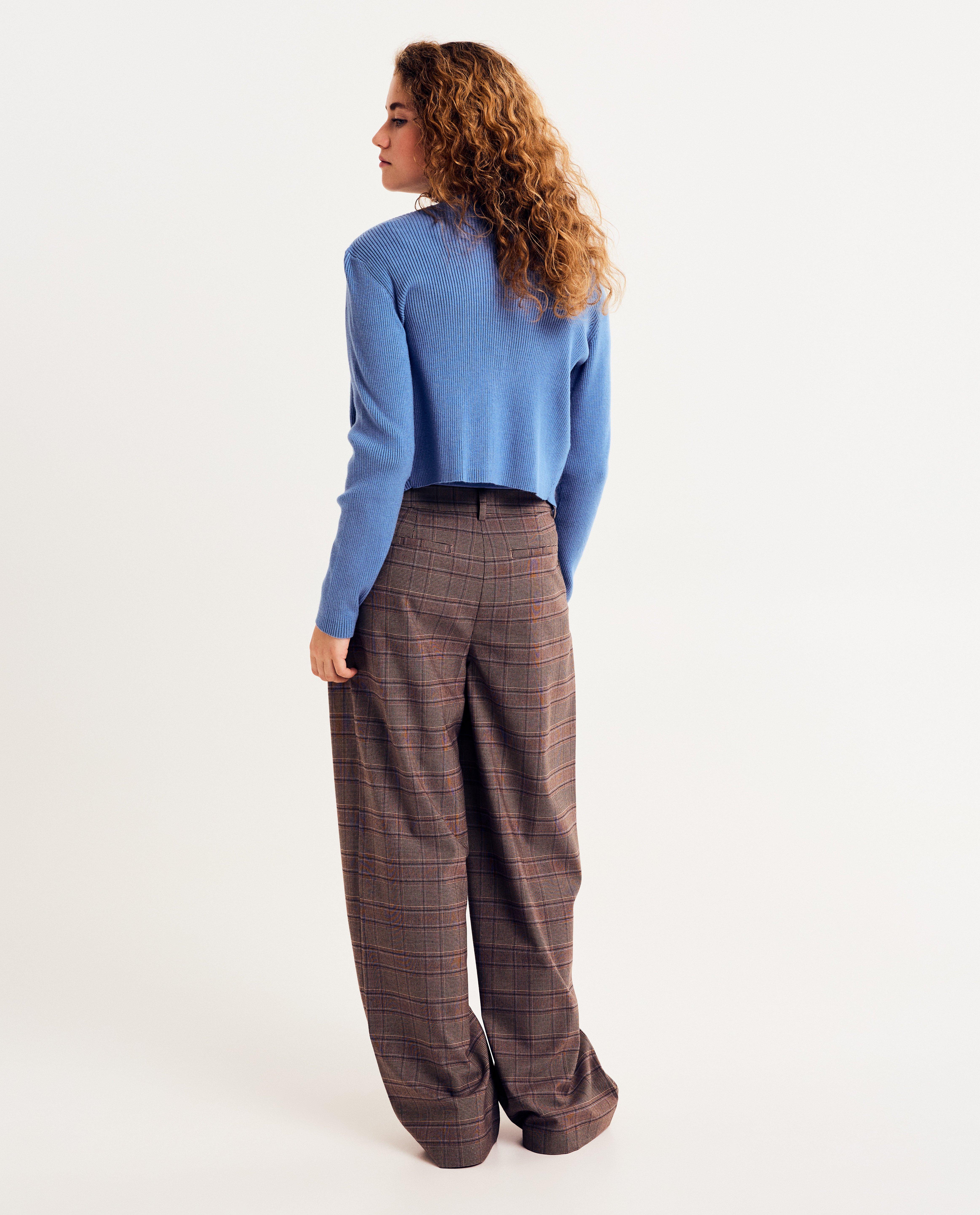 Cardigan - Cardigan met fijn ribpatroon