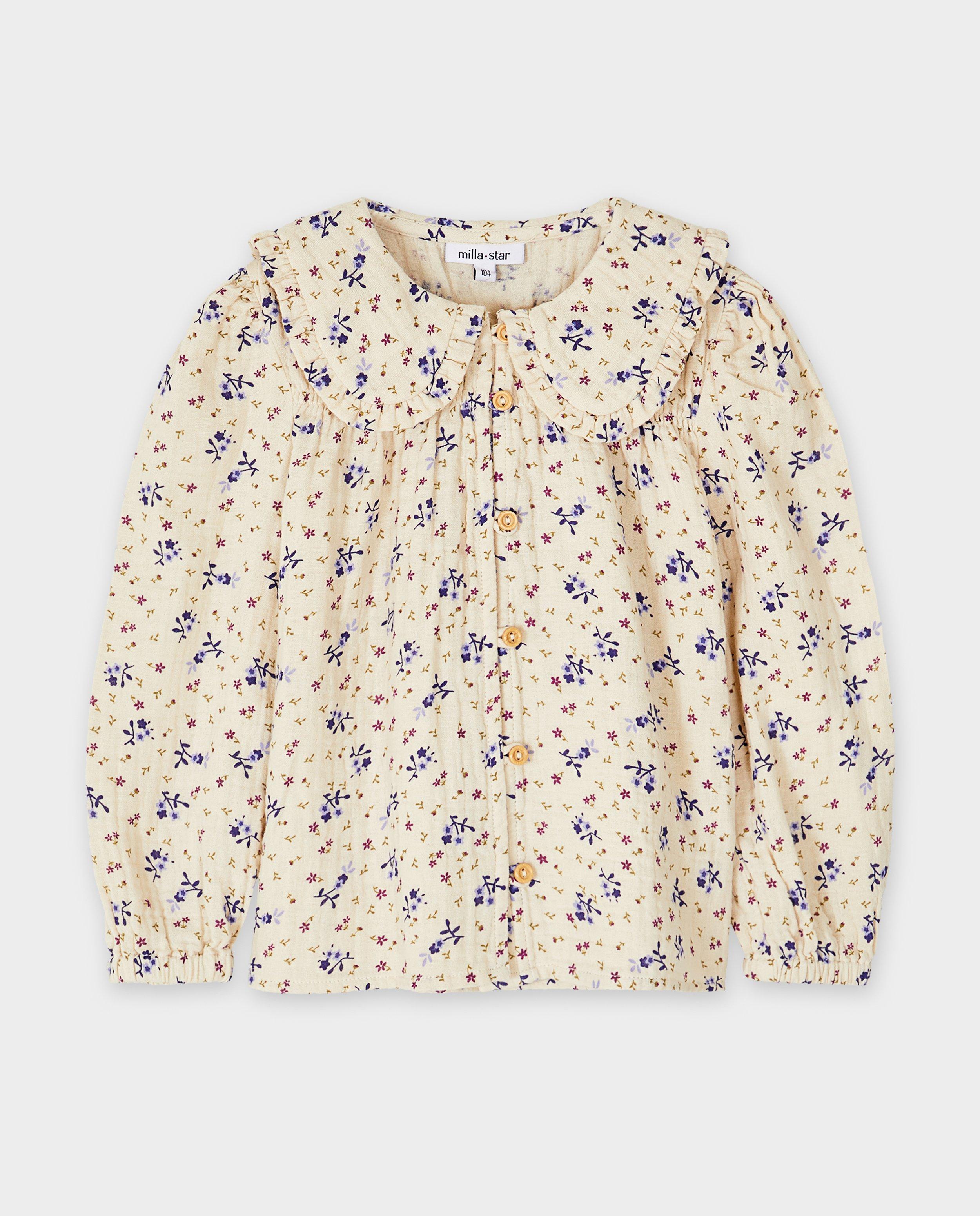 Hemden - Blouse met claudinekraag
