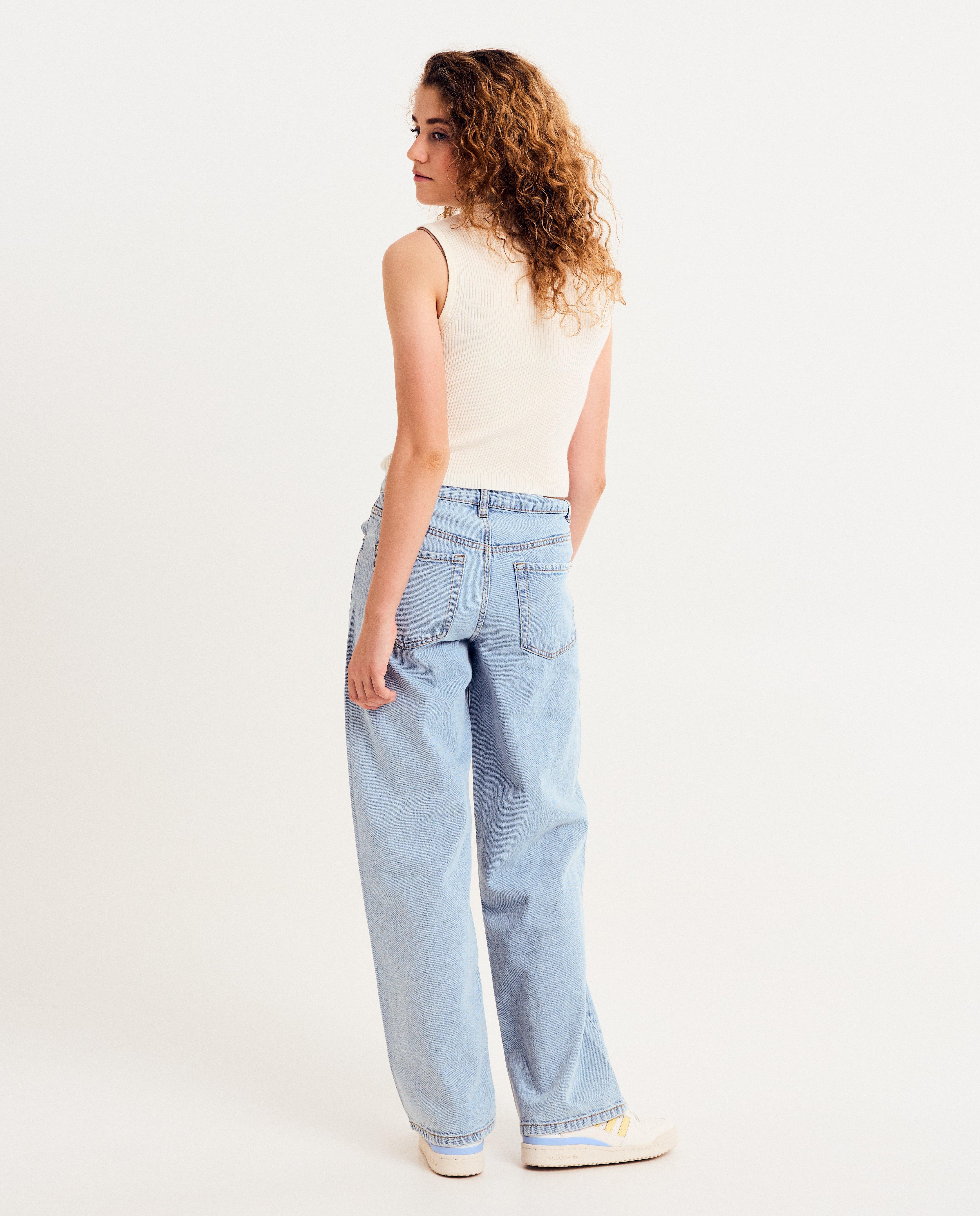 Jeans - Blauwe jeans, straight fit
