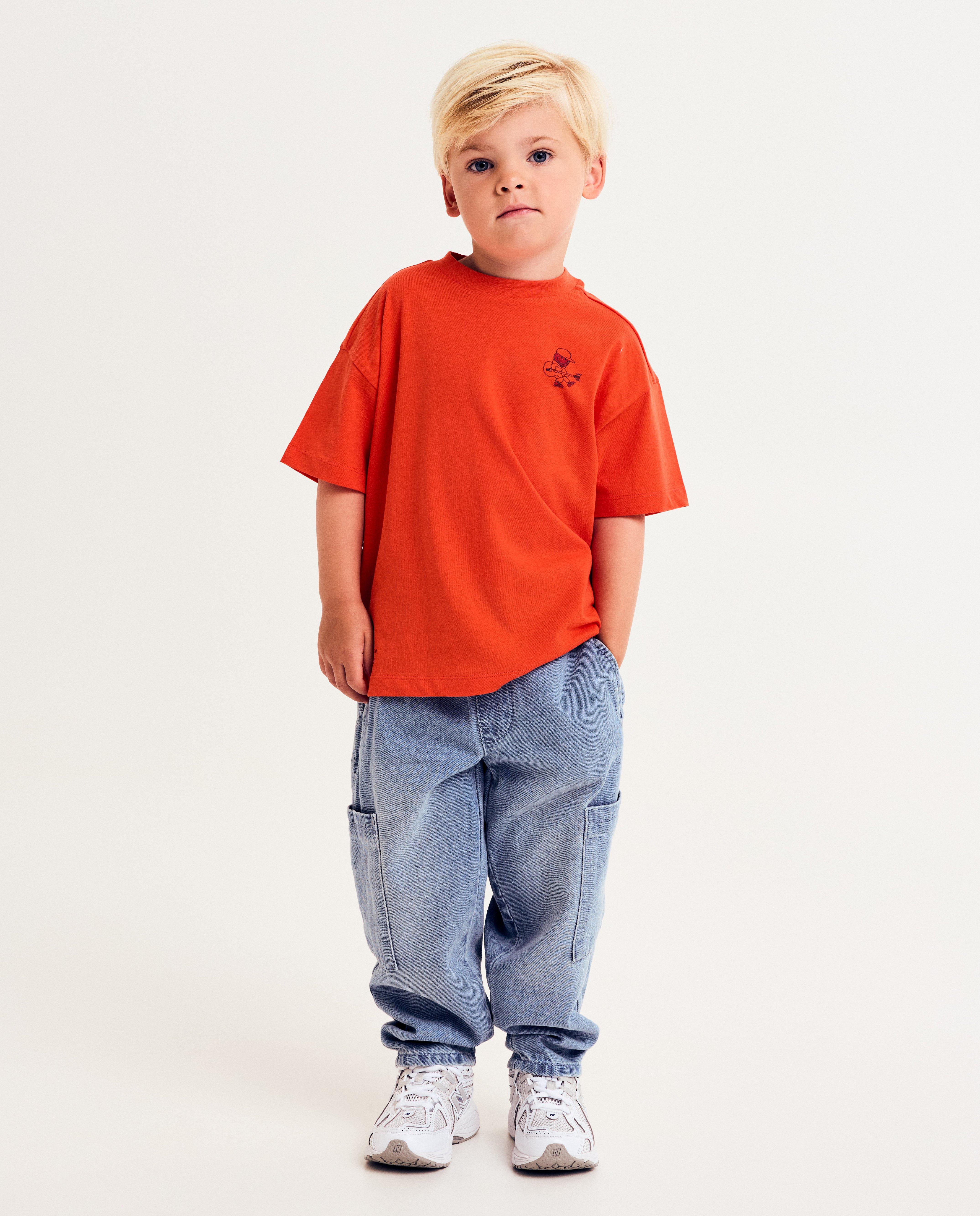 Blauwe jeans, baggy fit - null - Besties