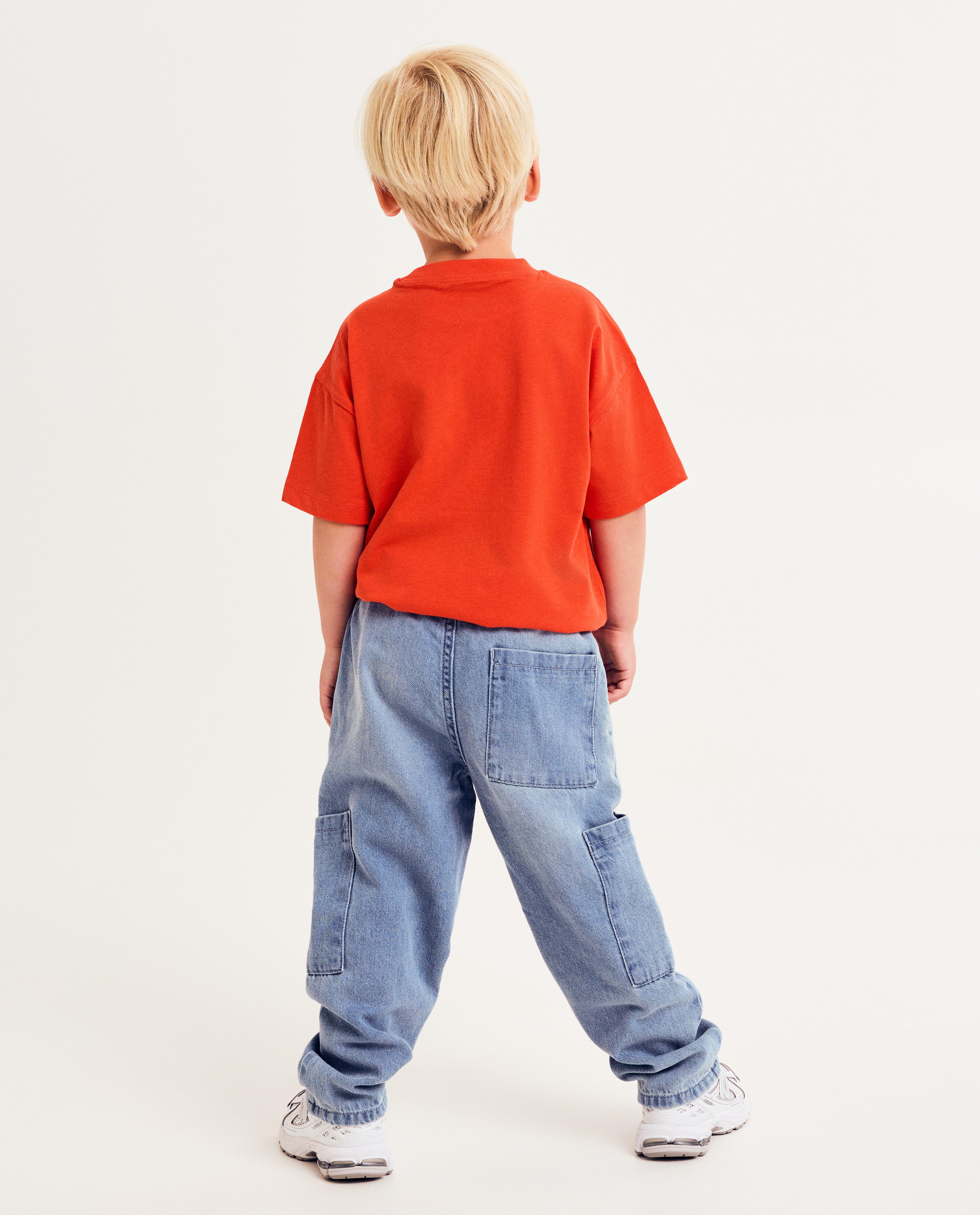 Jeans - Blauwe jeans, baggy fit
