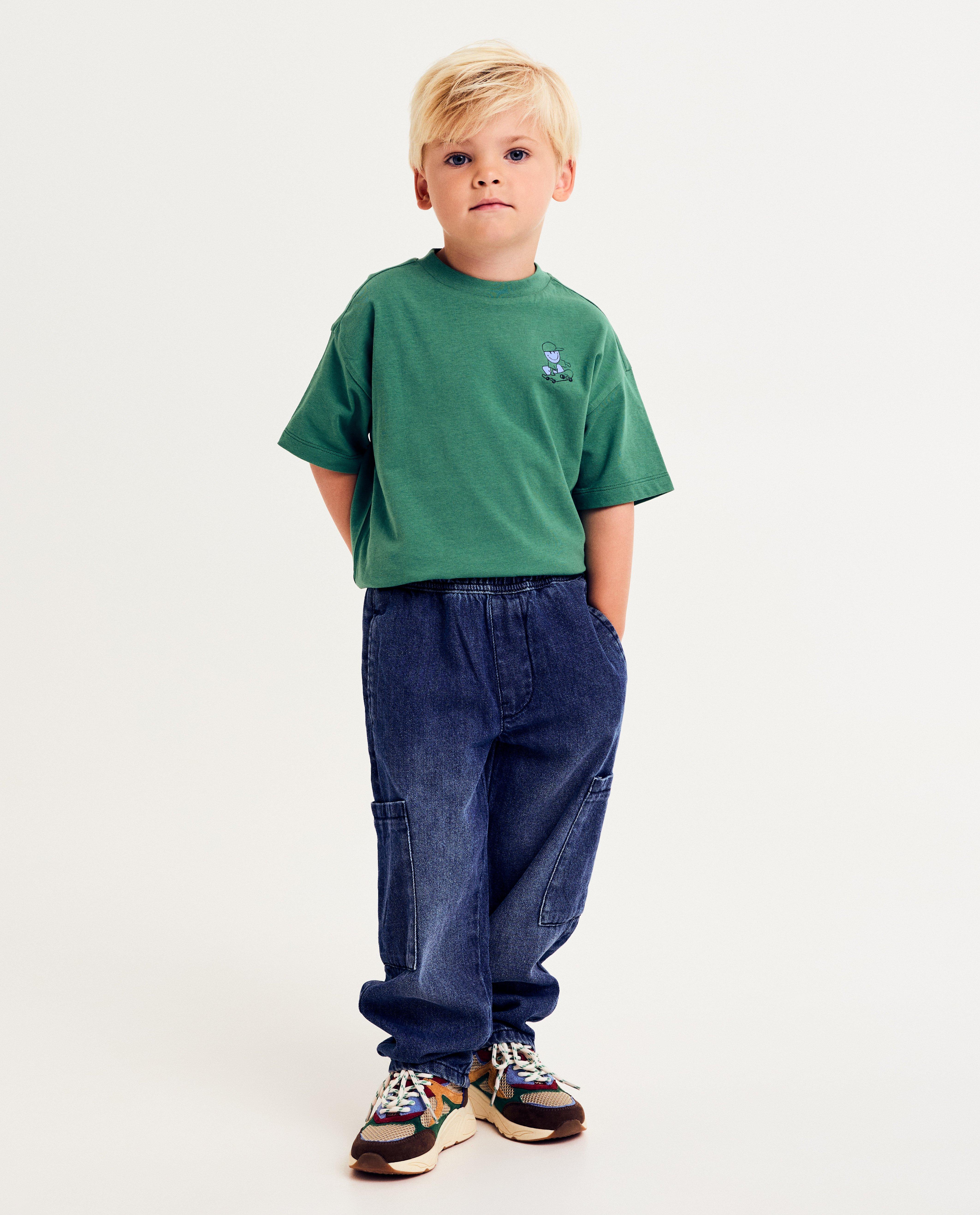Blauwe jeans, baggy fit - null - Besties