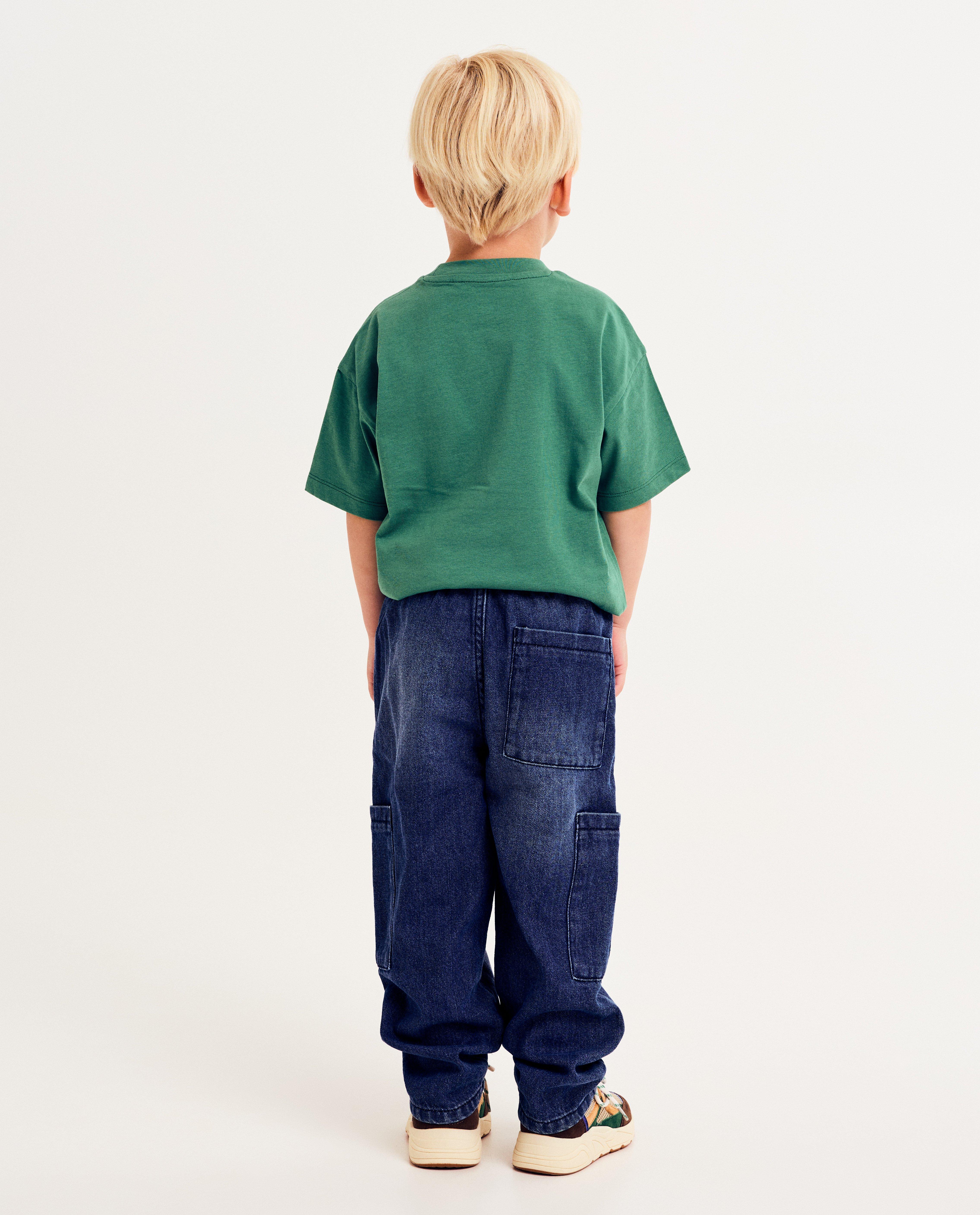 Jeans - Blauwe jeans, baggy fit