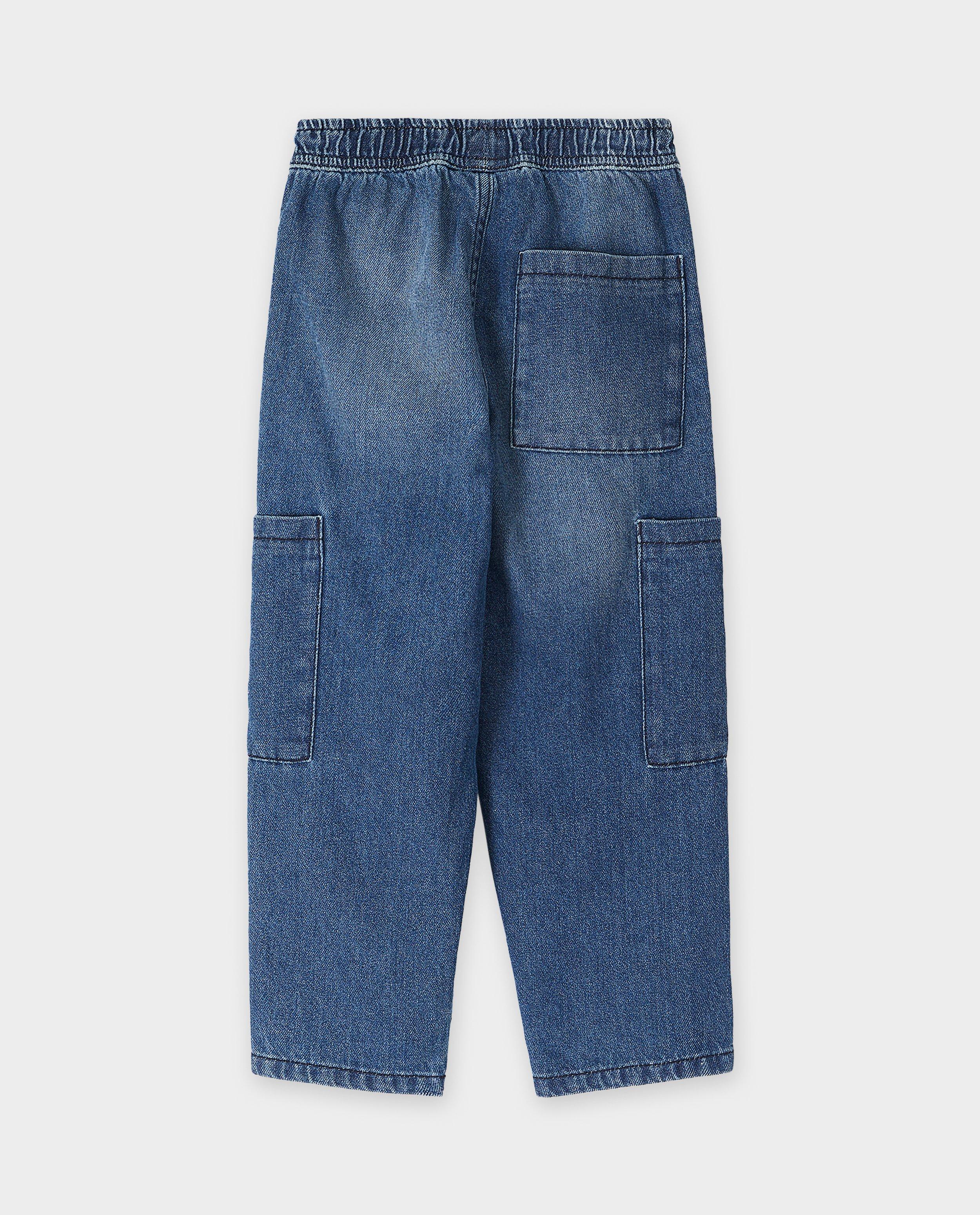 Jeans - Blauwe jeans, baggy fit