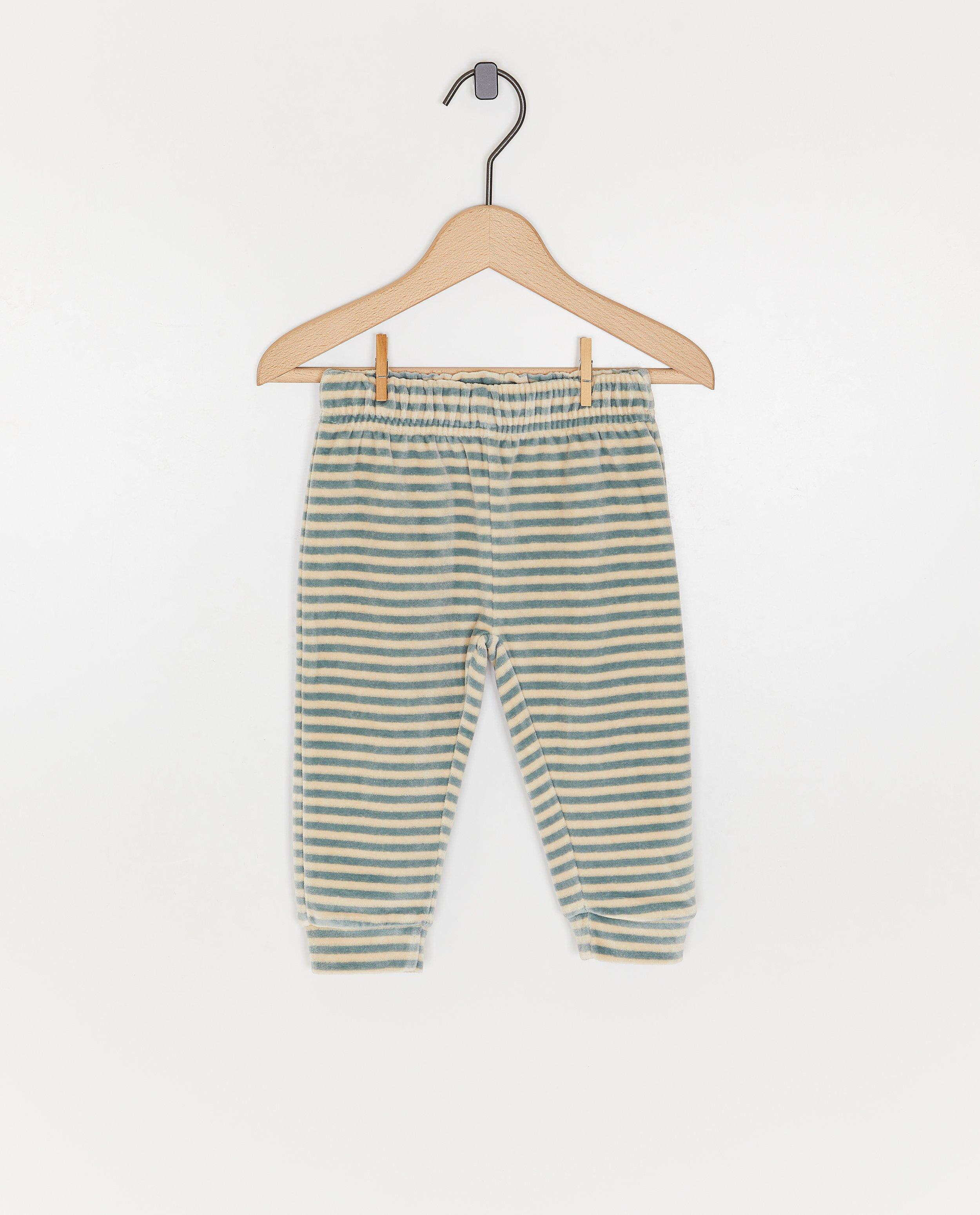 Nachtkleding - Pyjama met opschrift van bouclé