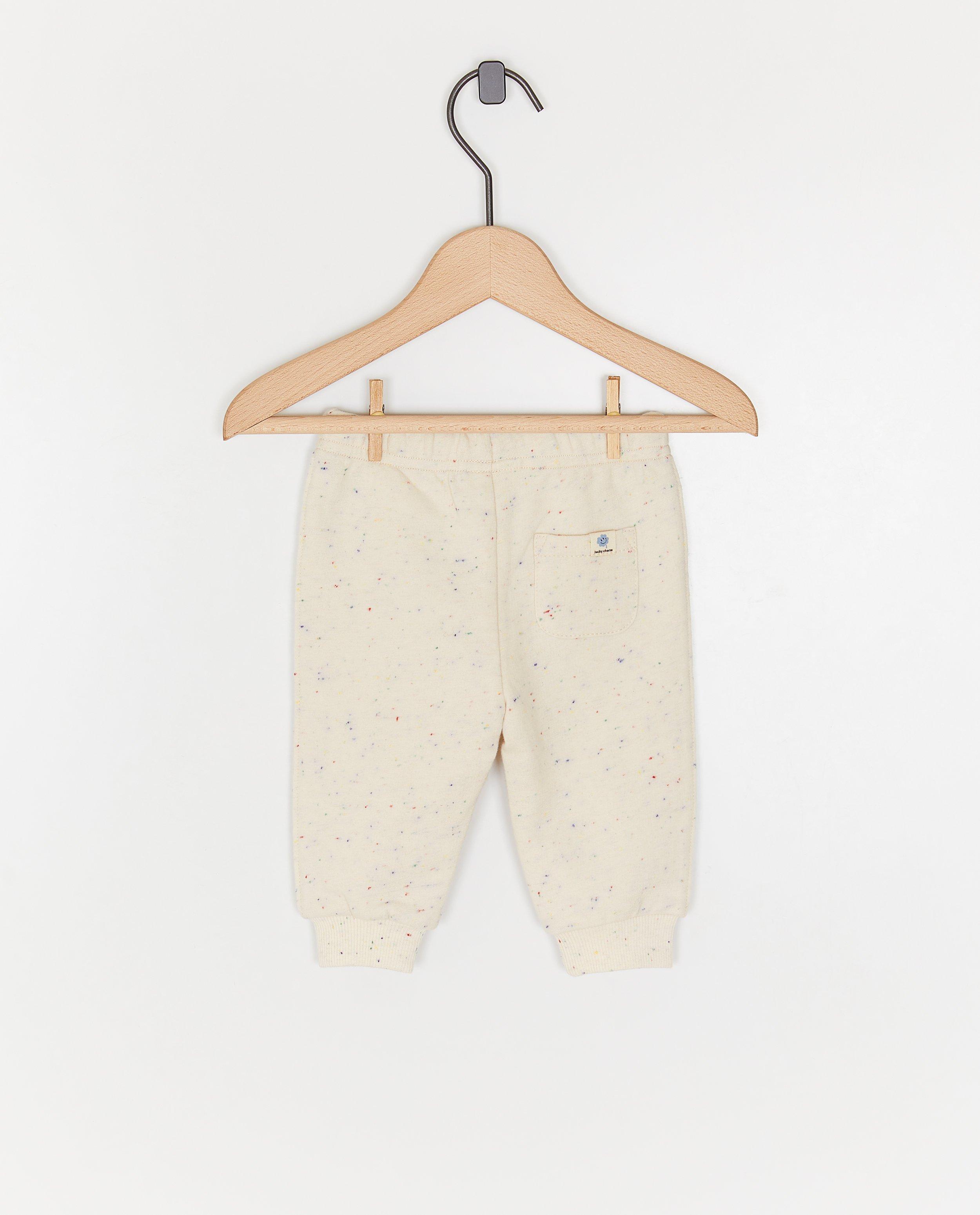 Broeken - Beige broek, regular fit