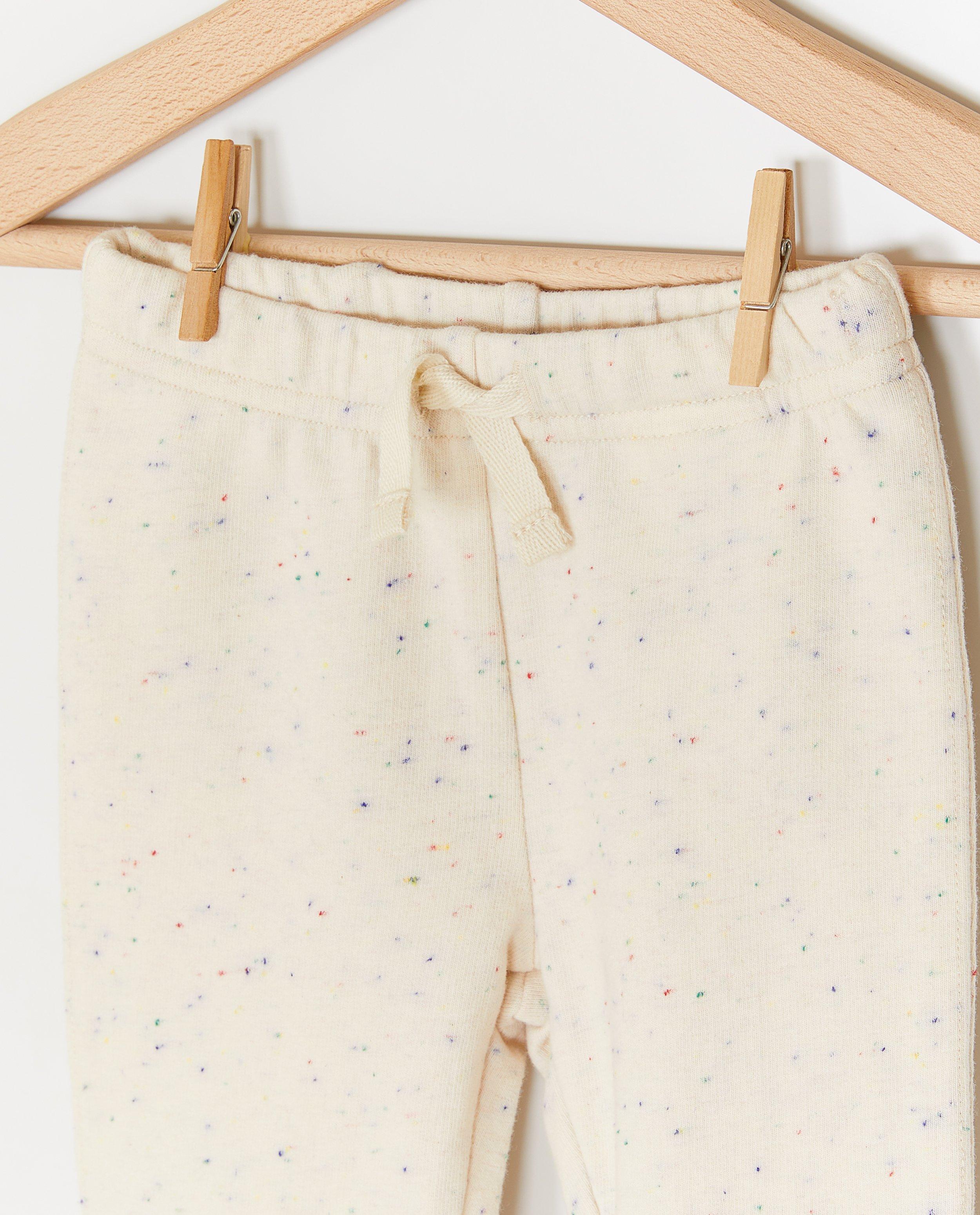 Broeken - Beige broek, regular fit