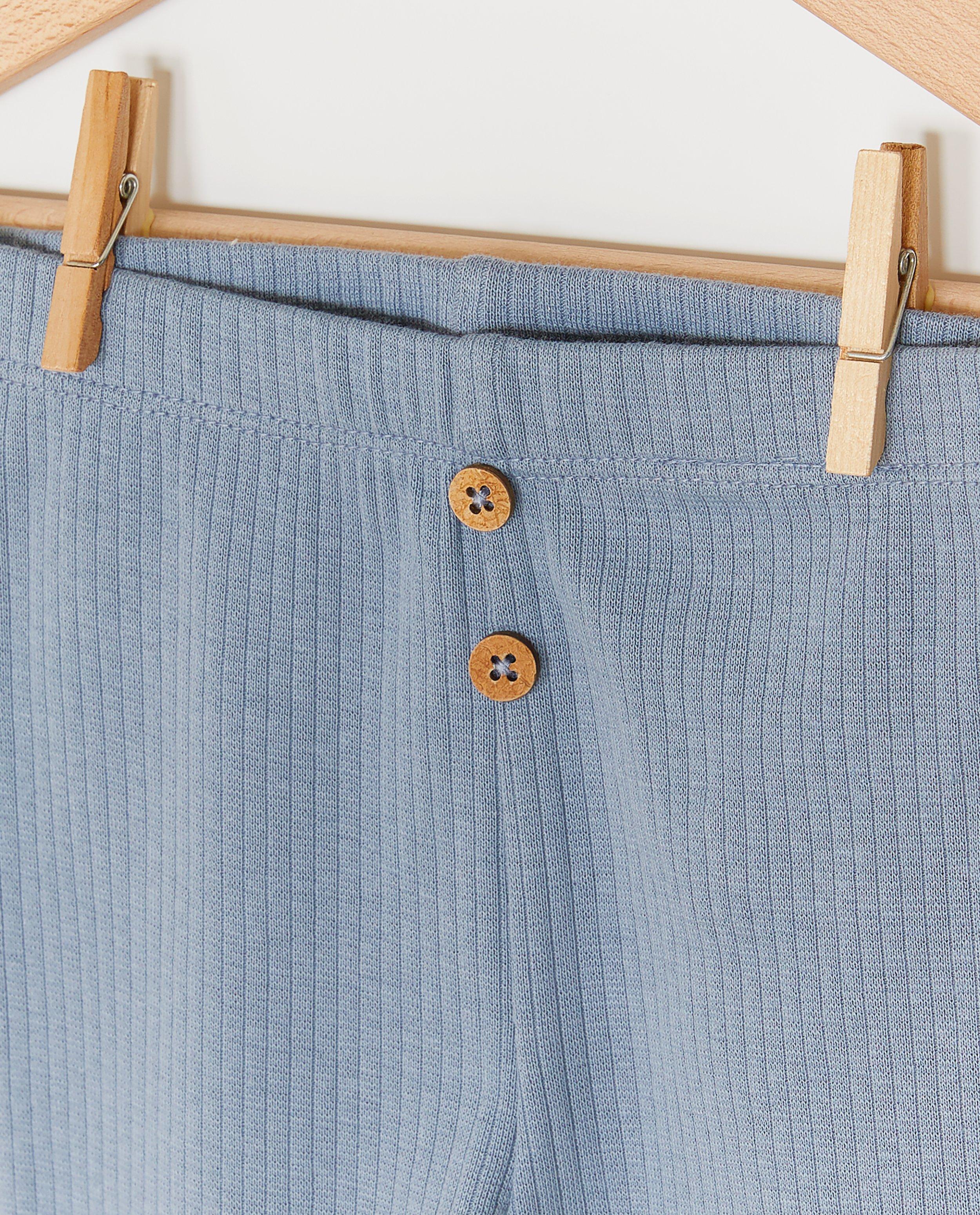 Leggings - Legging met fijne rib