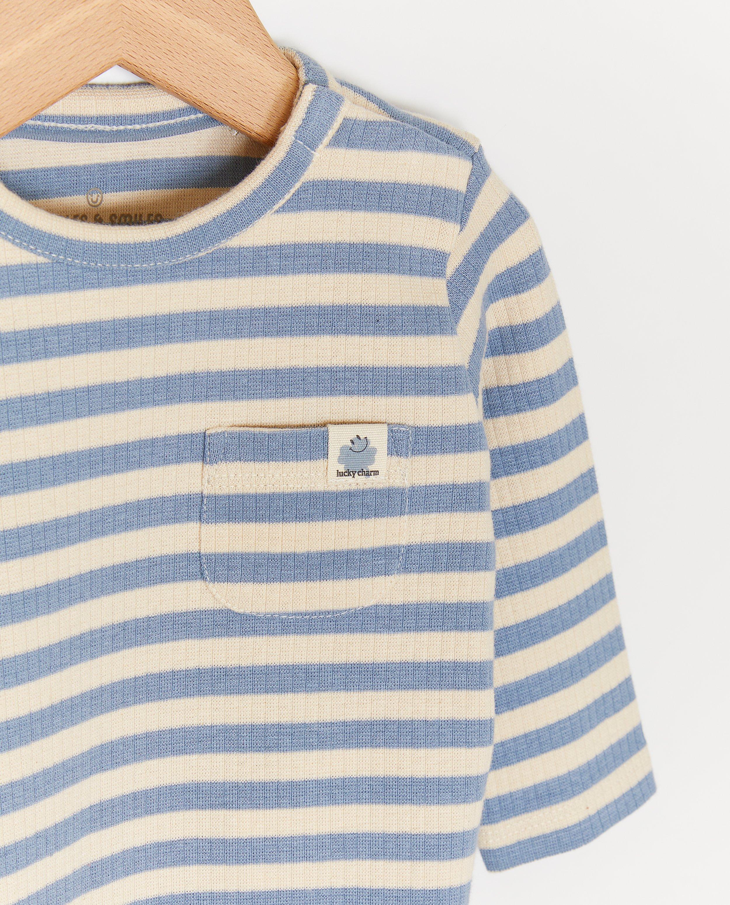 T-shirts - Longsleeve met strepen