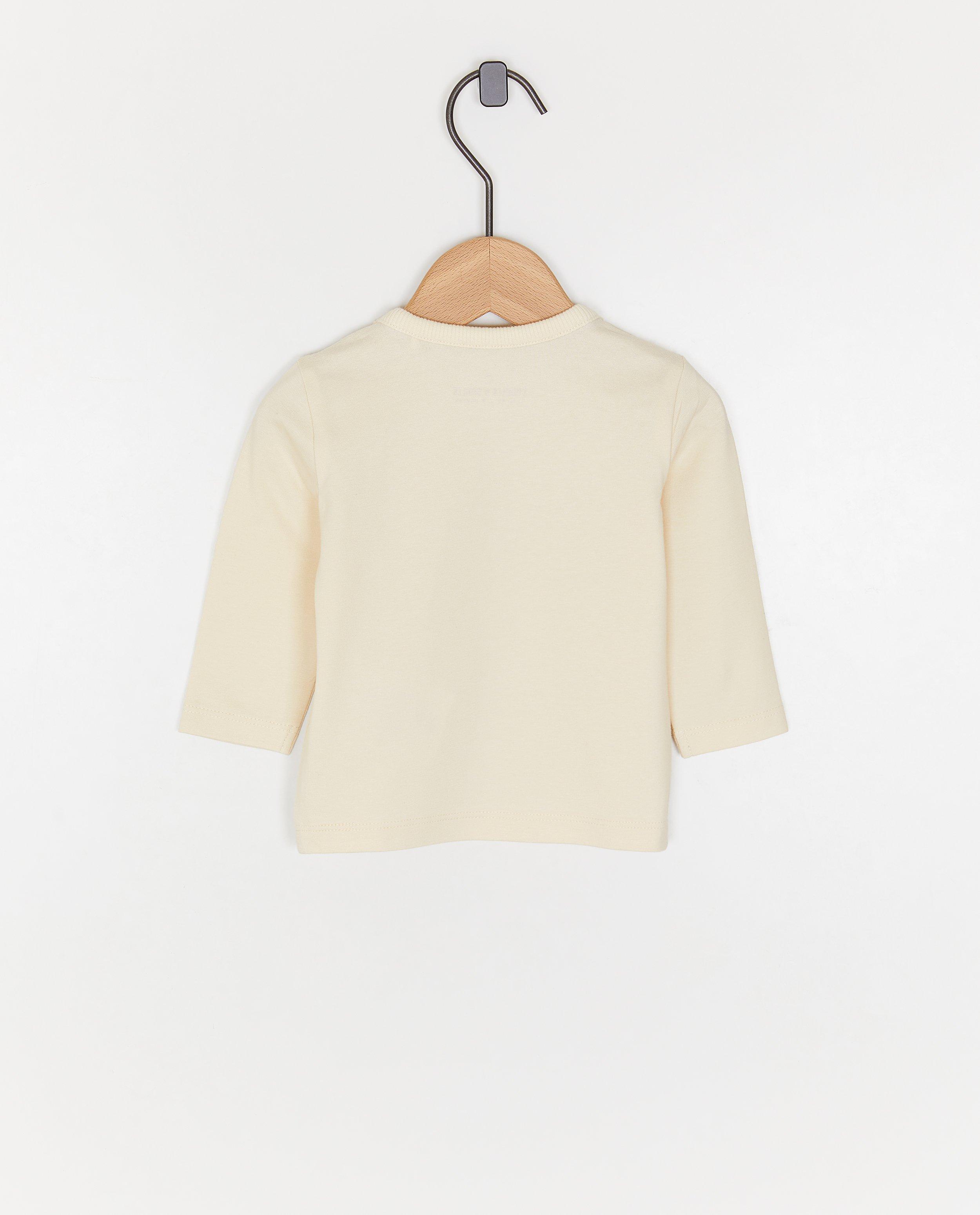 T-shirts - Longsleeve met opschrift