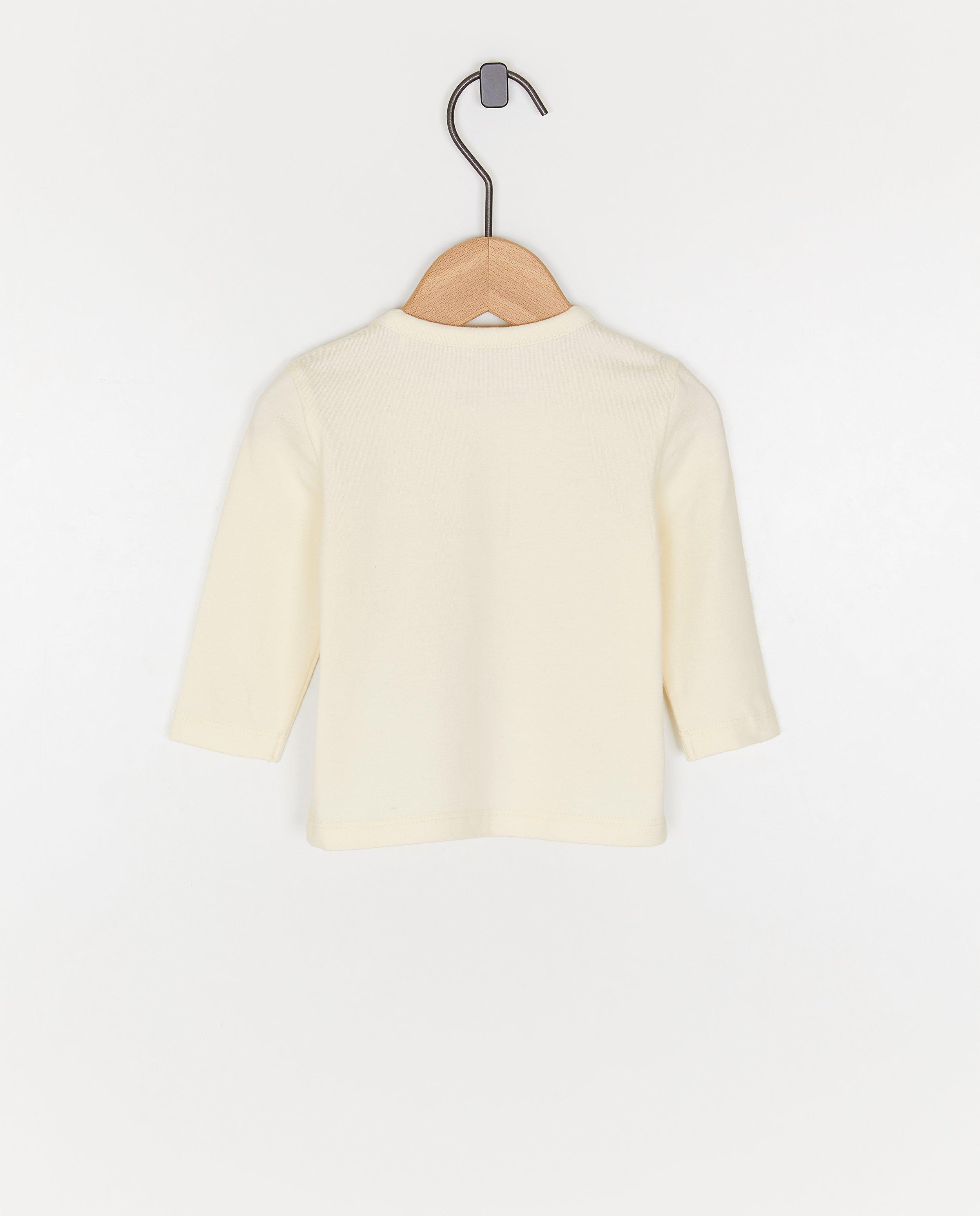 T-shirts - Longsleeve met print bloem