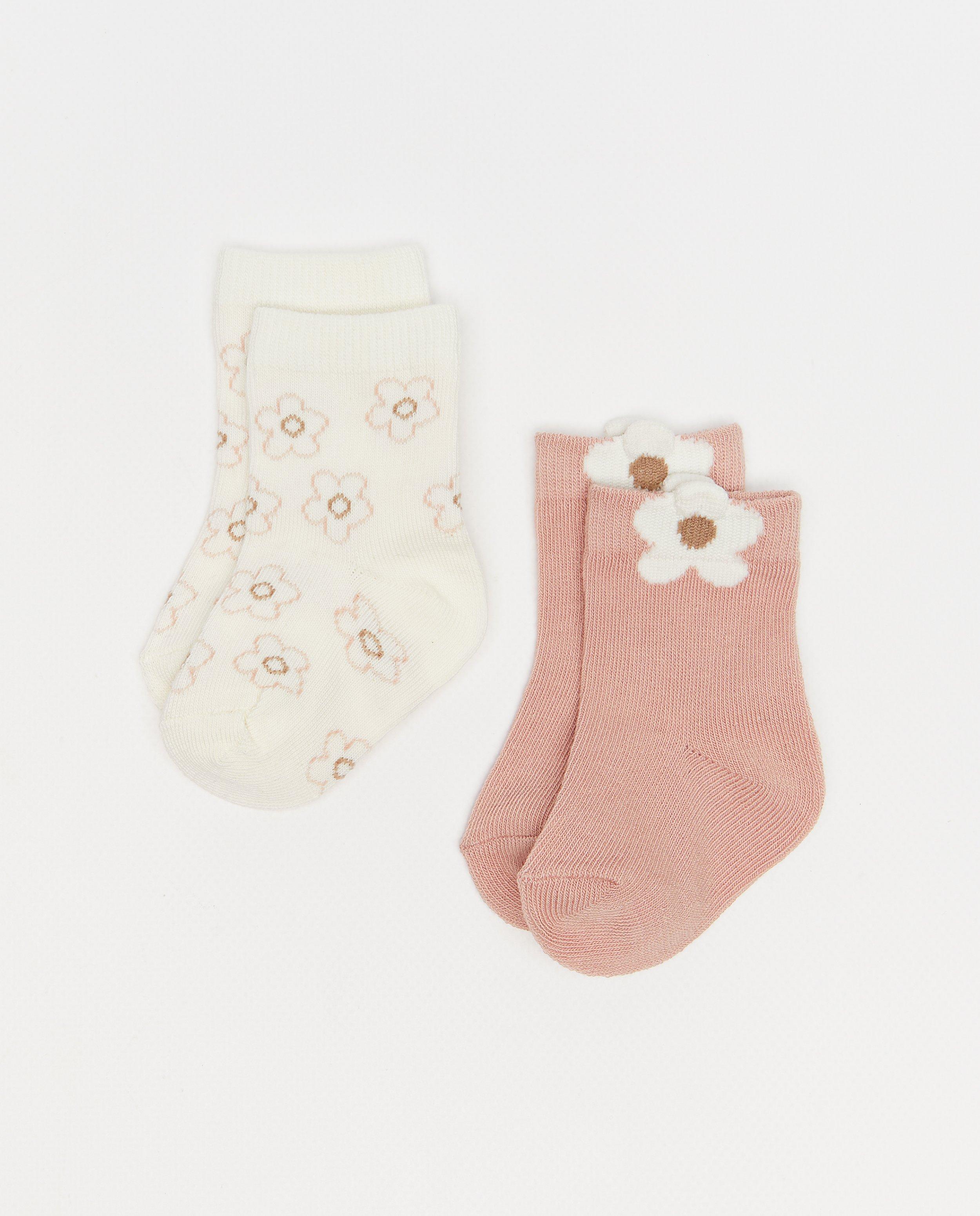 Set van 2 paar kousen - null - Newborn 50-68