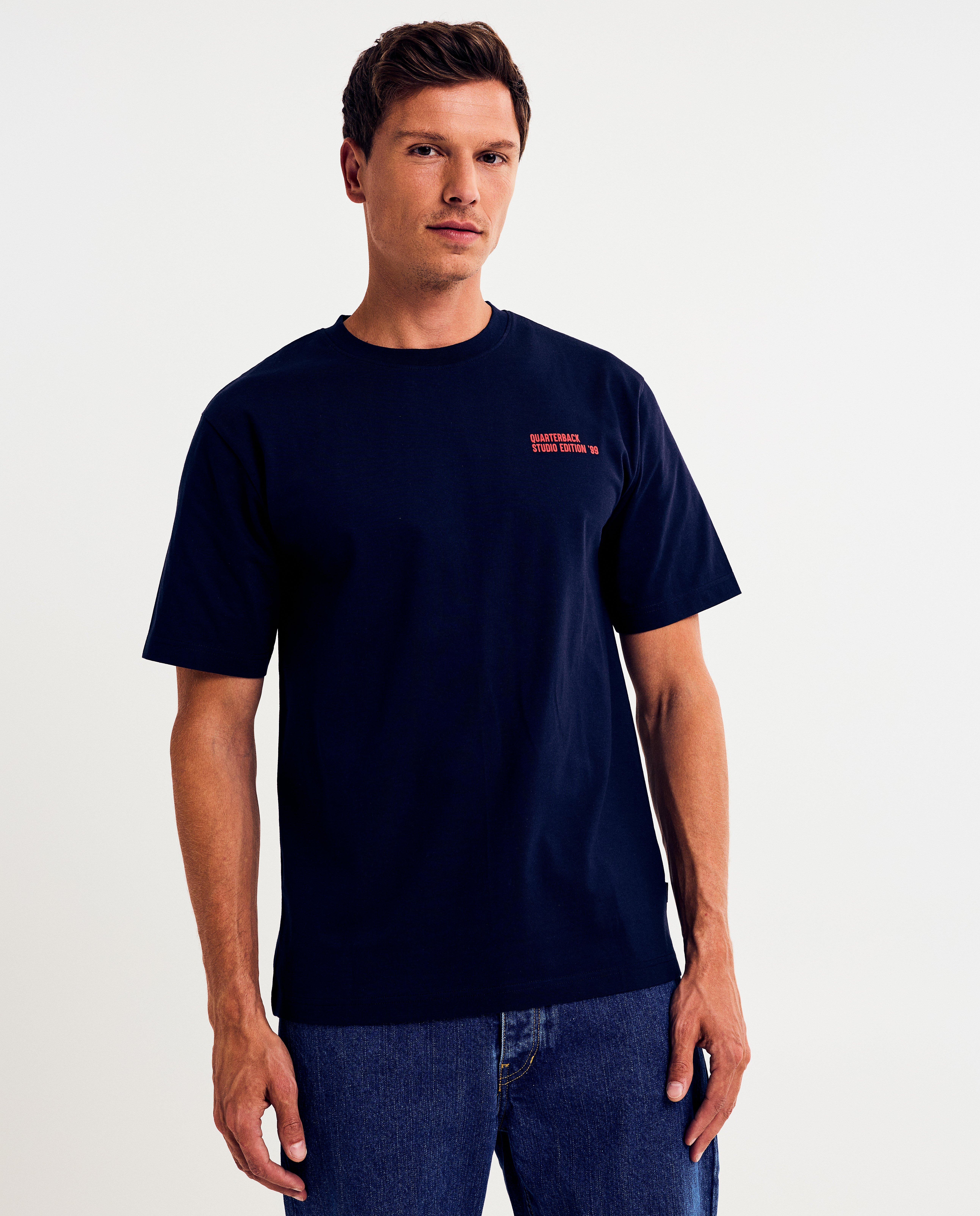T-shirts - T-shirt met backprint, oversized fit
