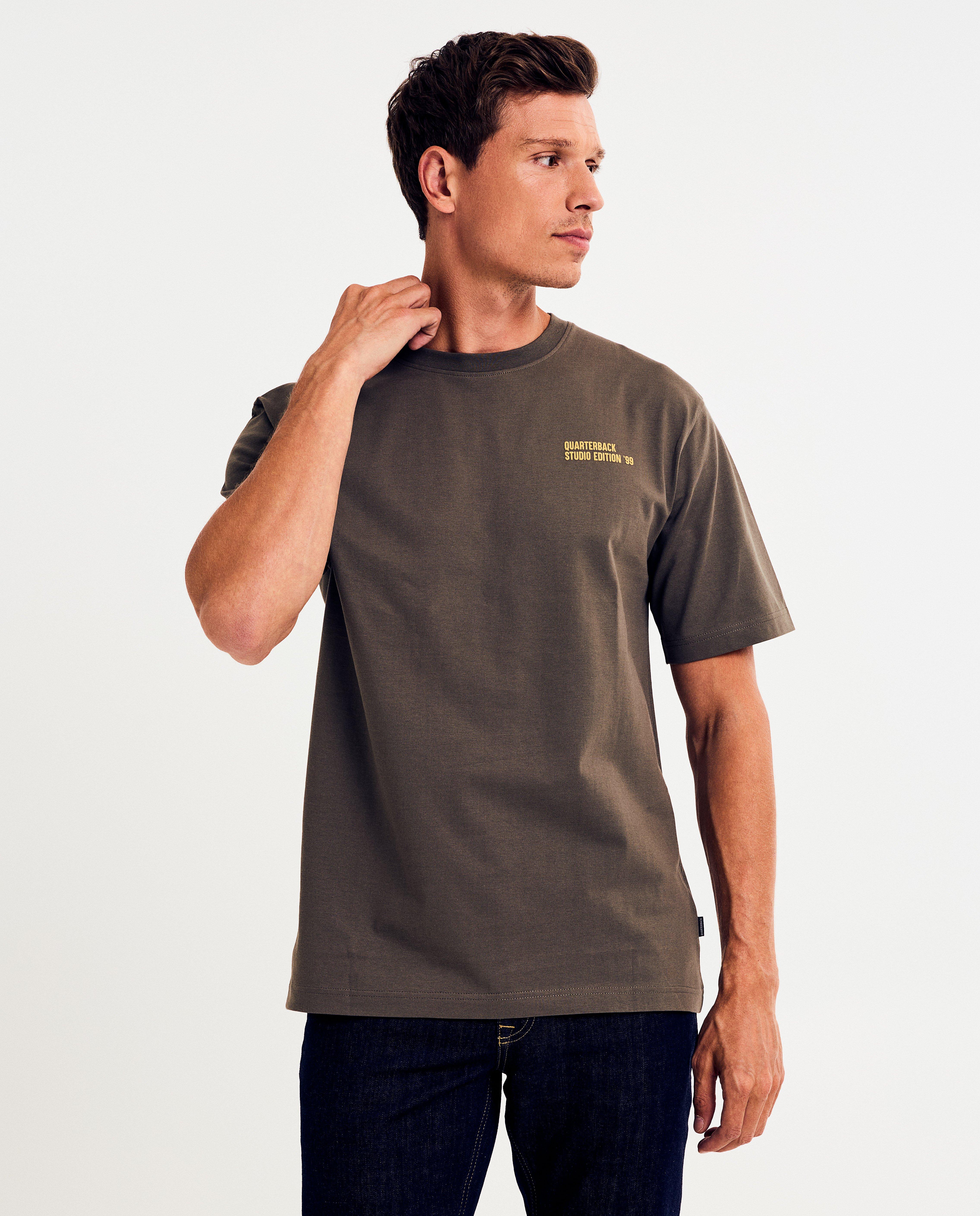 T-shirts - T-shirt met backprint, oversized fit