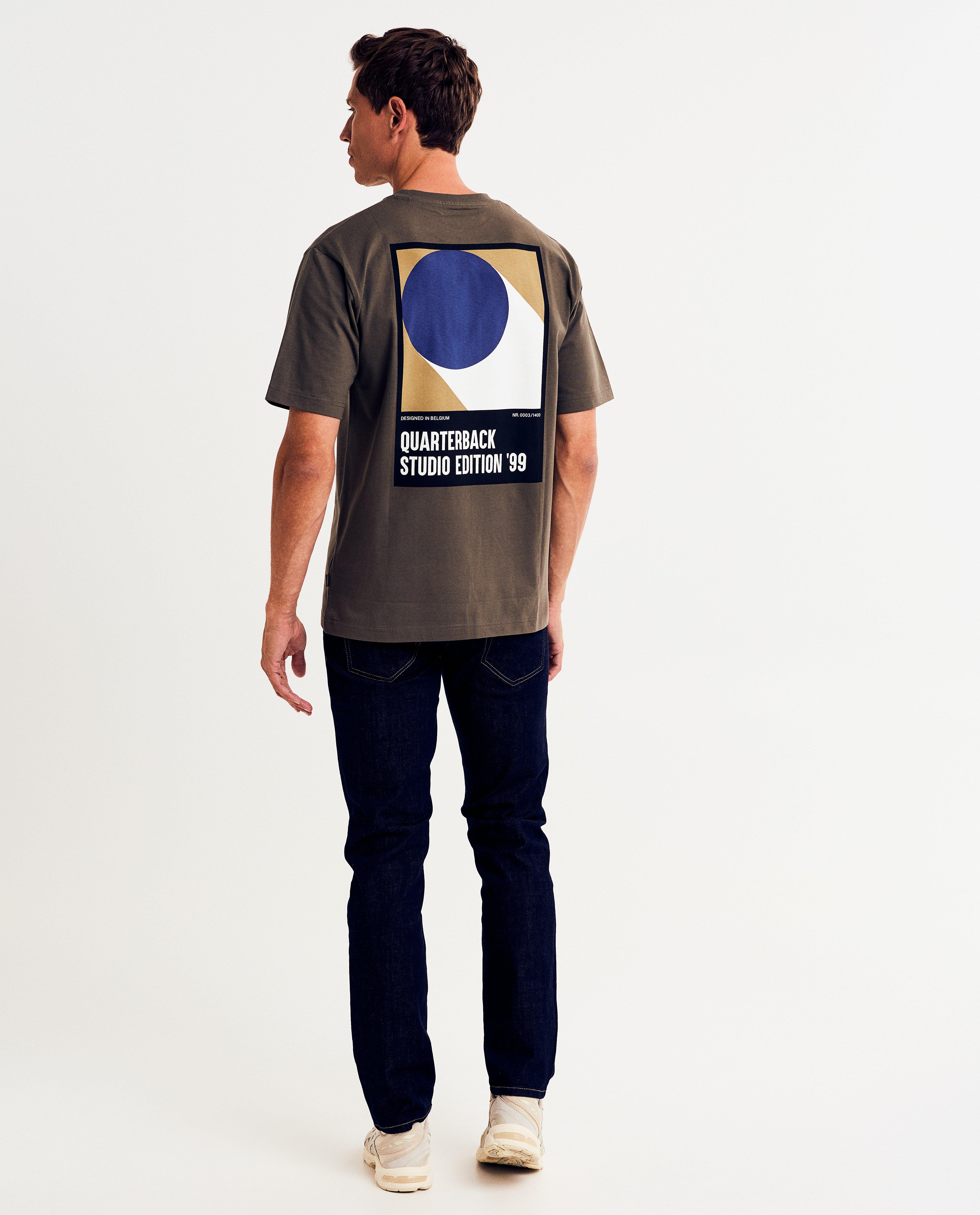 T-shirts - T-shirt met backprint, oversized fit