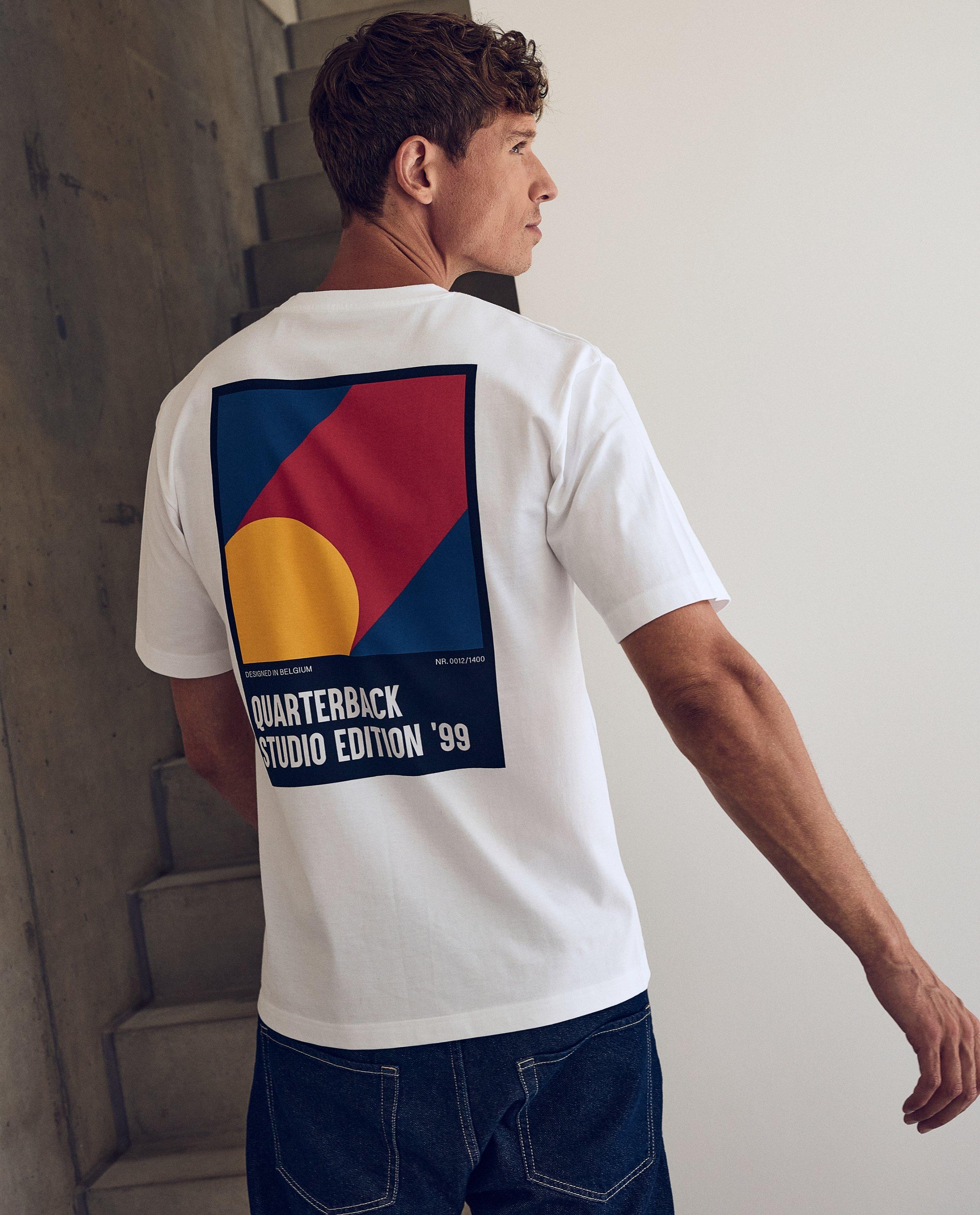 T-shirt met backprint, oversized fit