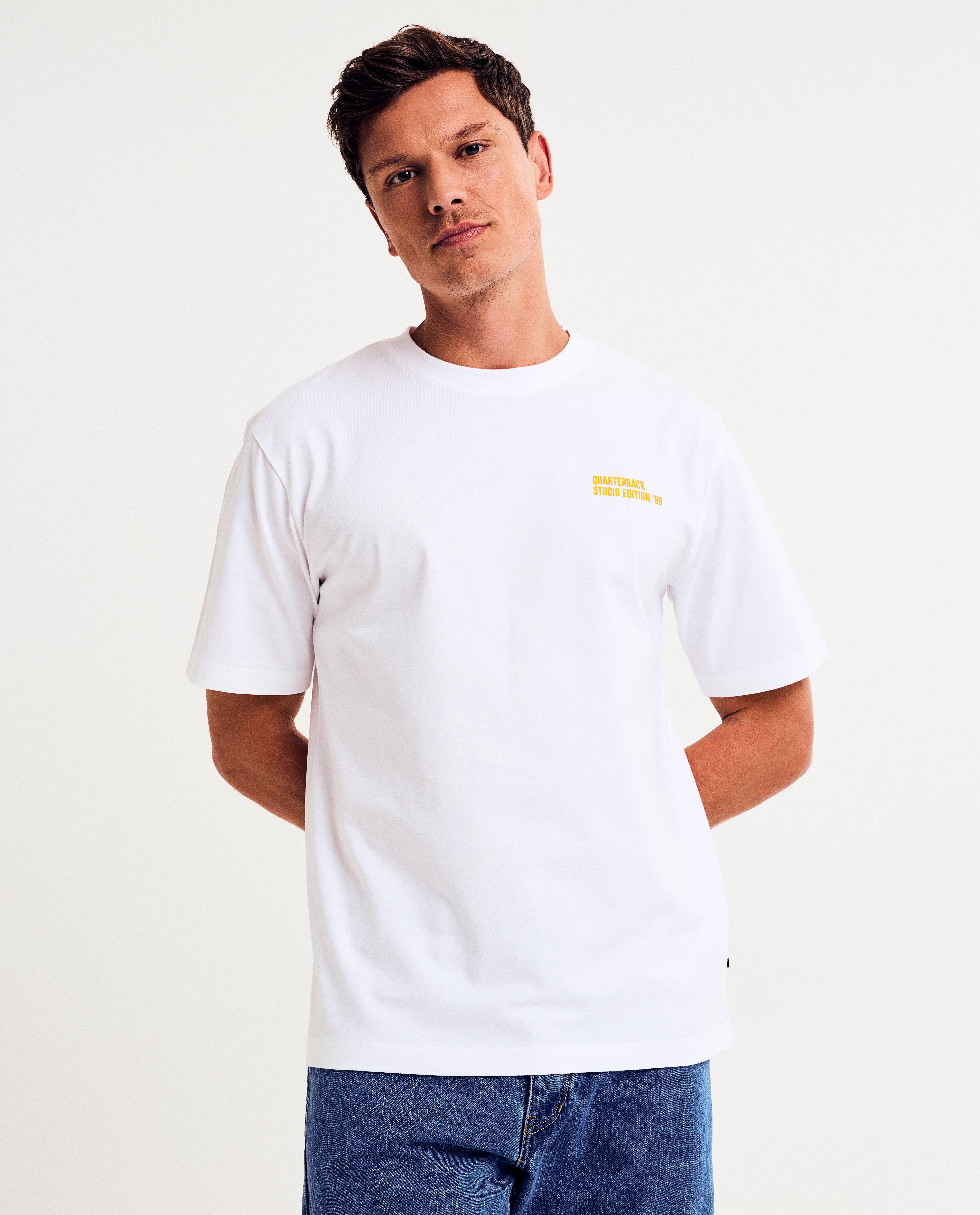 T-shirts - T-shirt met backprint, oversized fit
