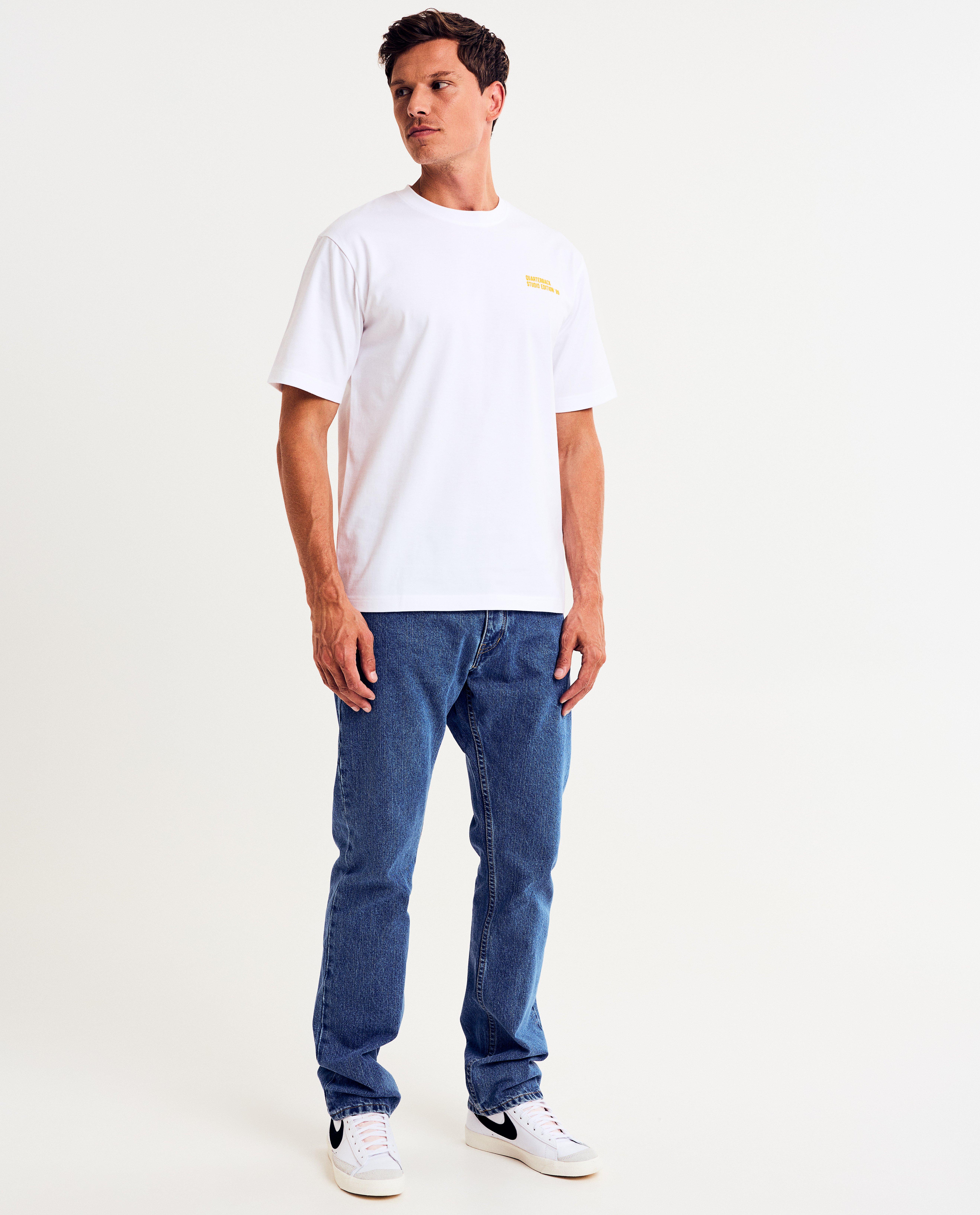 T-shirts - T-shirt met backprint, oversized fit