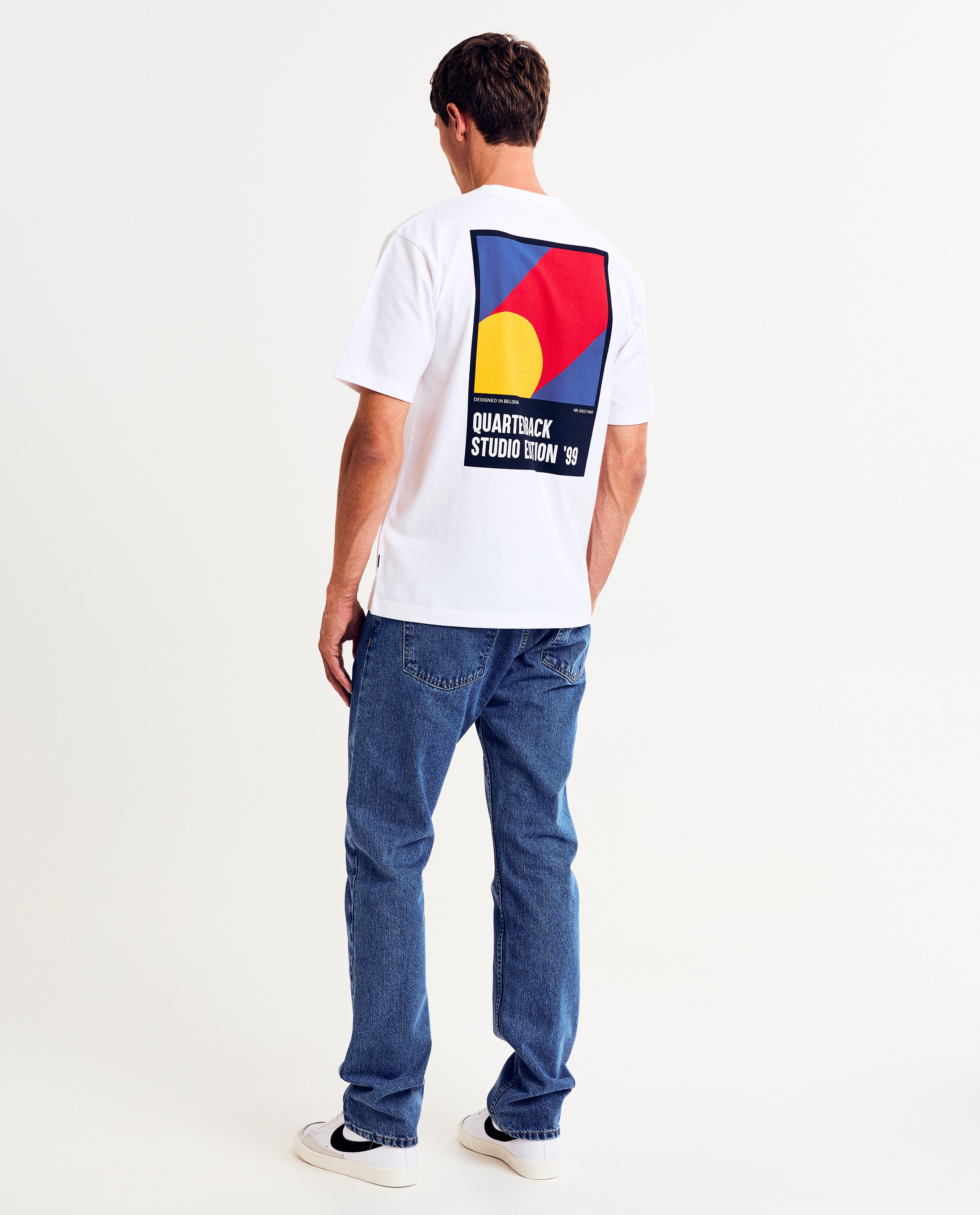 T-shirts - T-shirt met backprint, oversized fit
