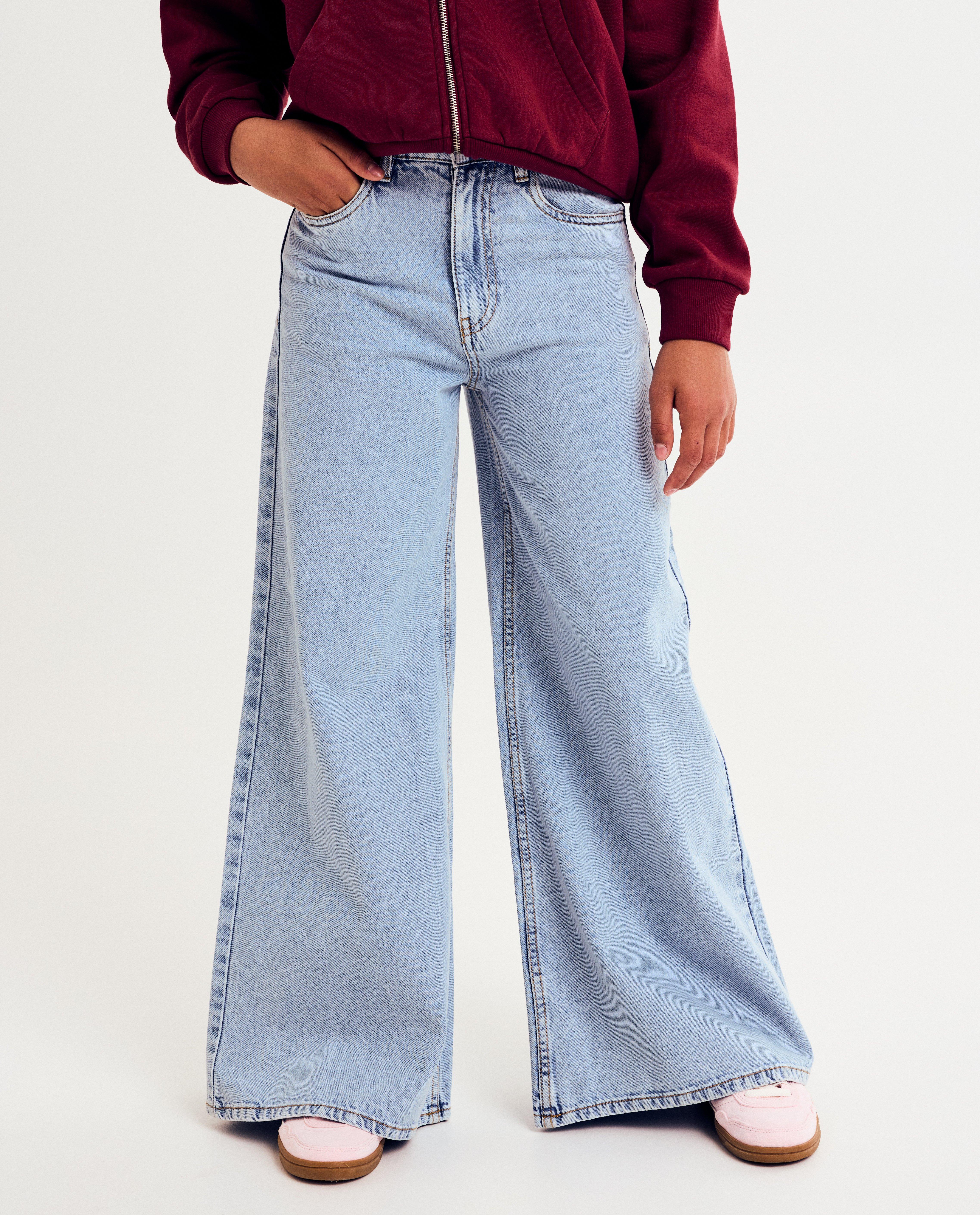 Jeans - Lichtblauwe jeans, extra wide fit