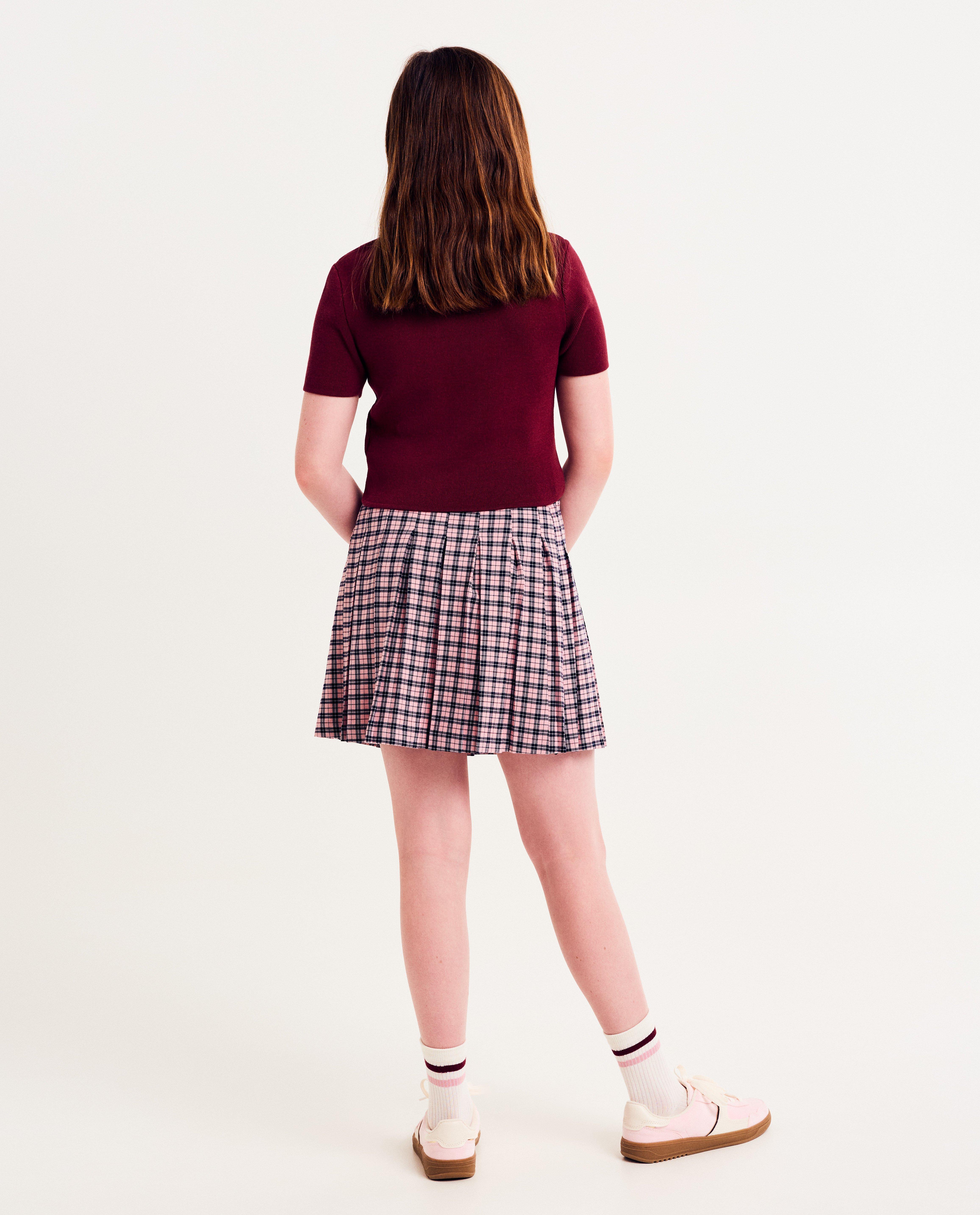 Truien - T-shirt met ster van strass-steentjes