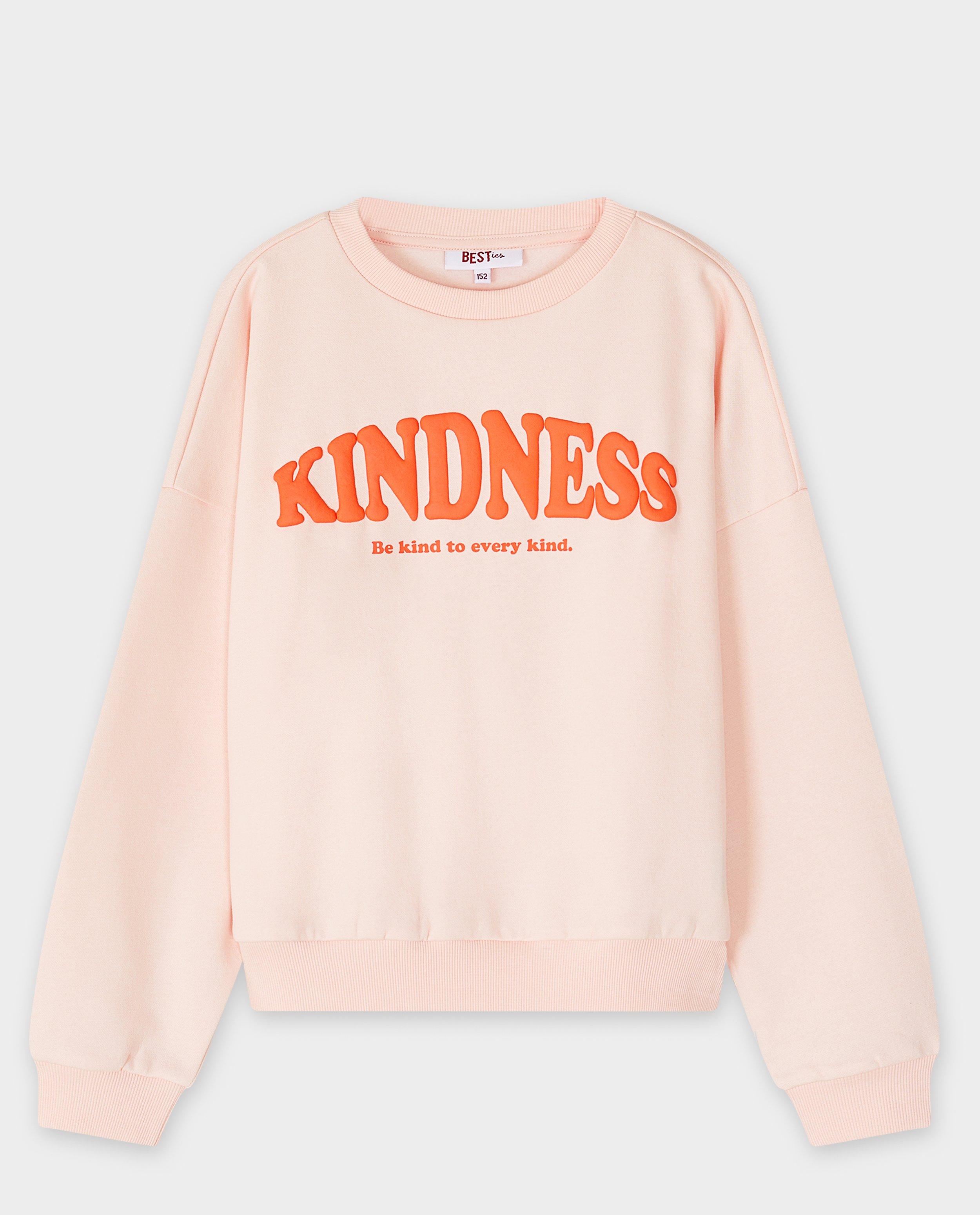 Sweaters - Sweater met opschrift in reliëf, oversized fit
