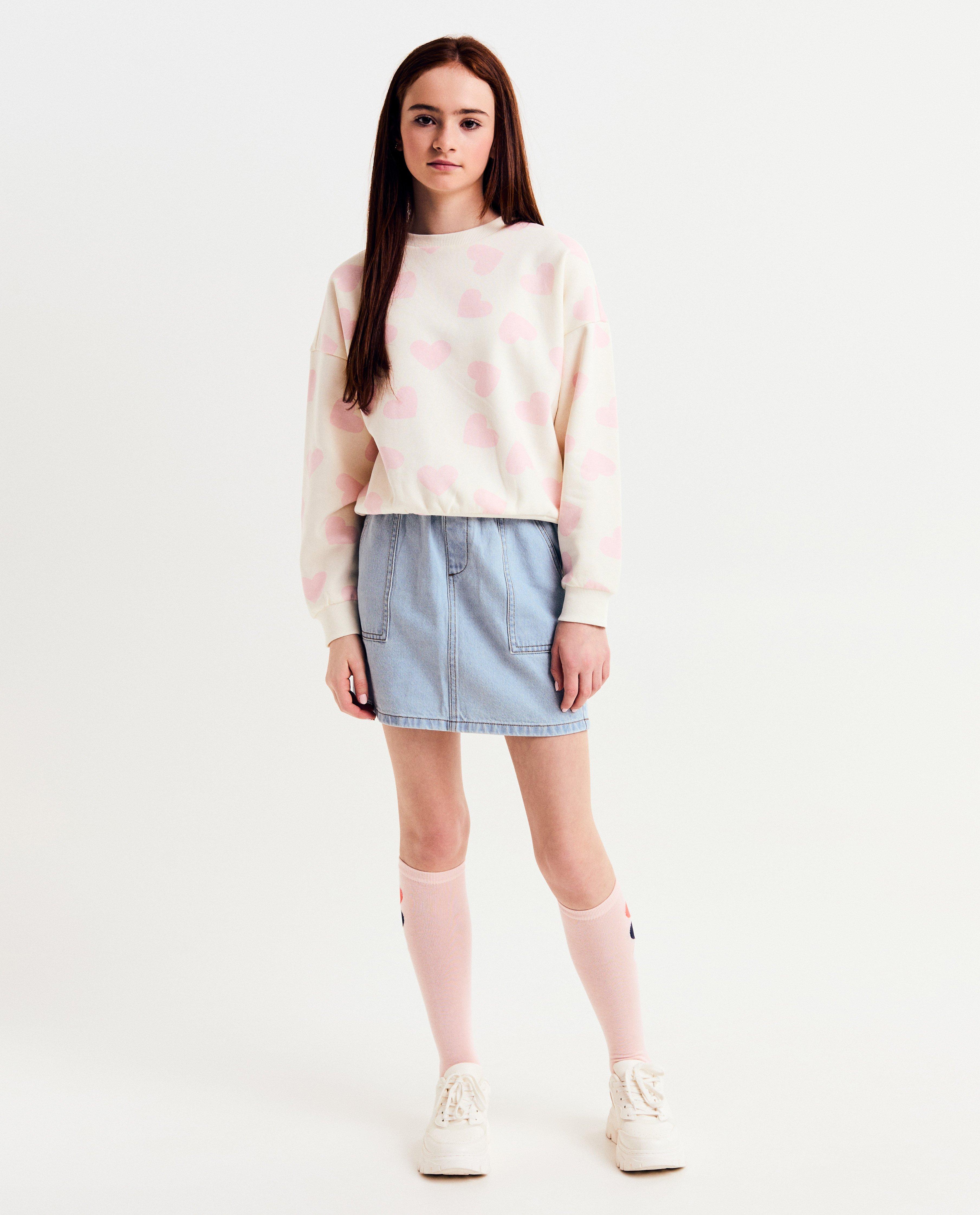Blauwe jeansrok - null - Besties