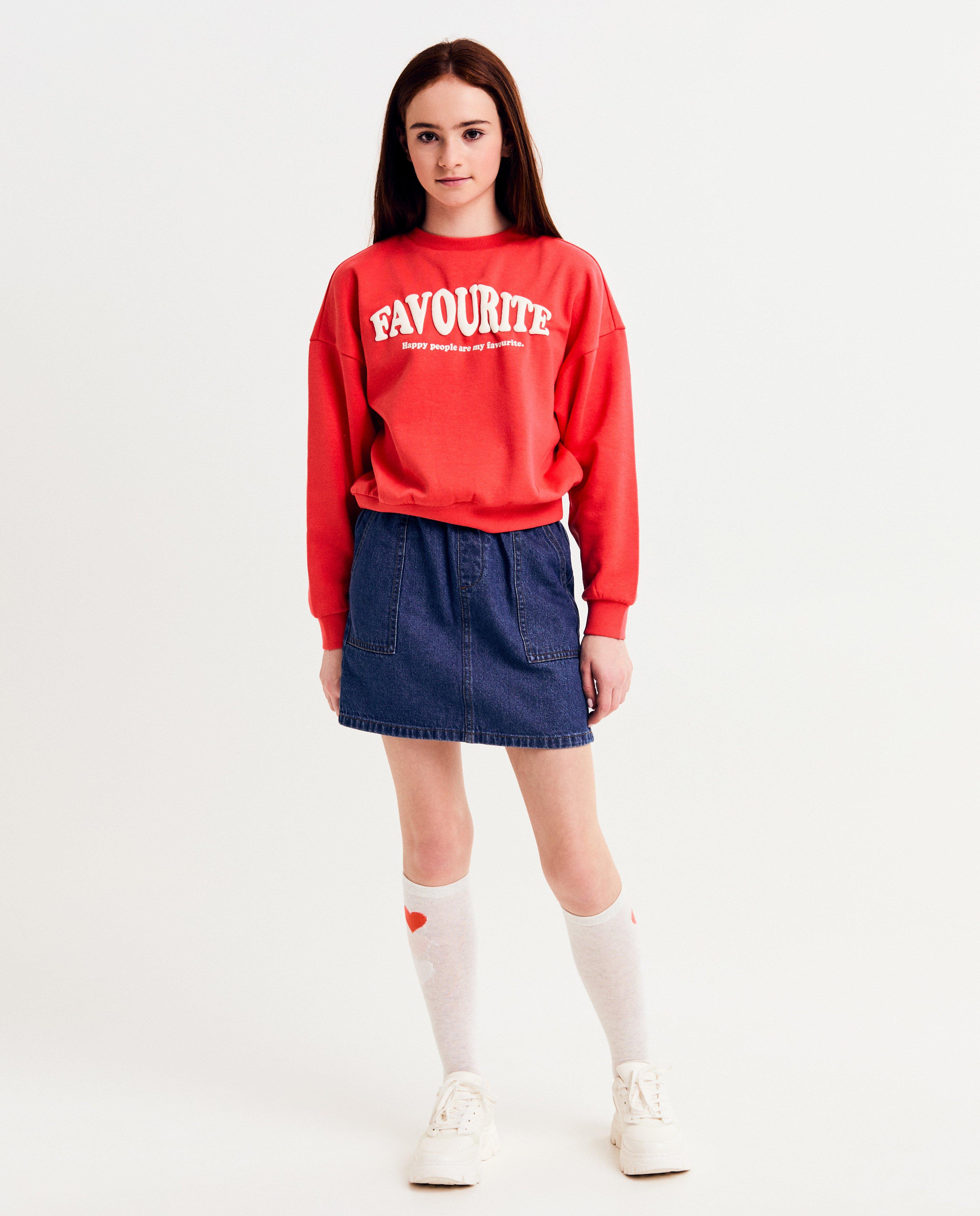 Blauwe jeansrok - null - Besties