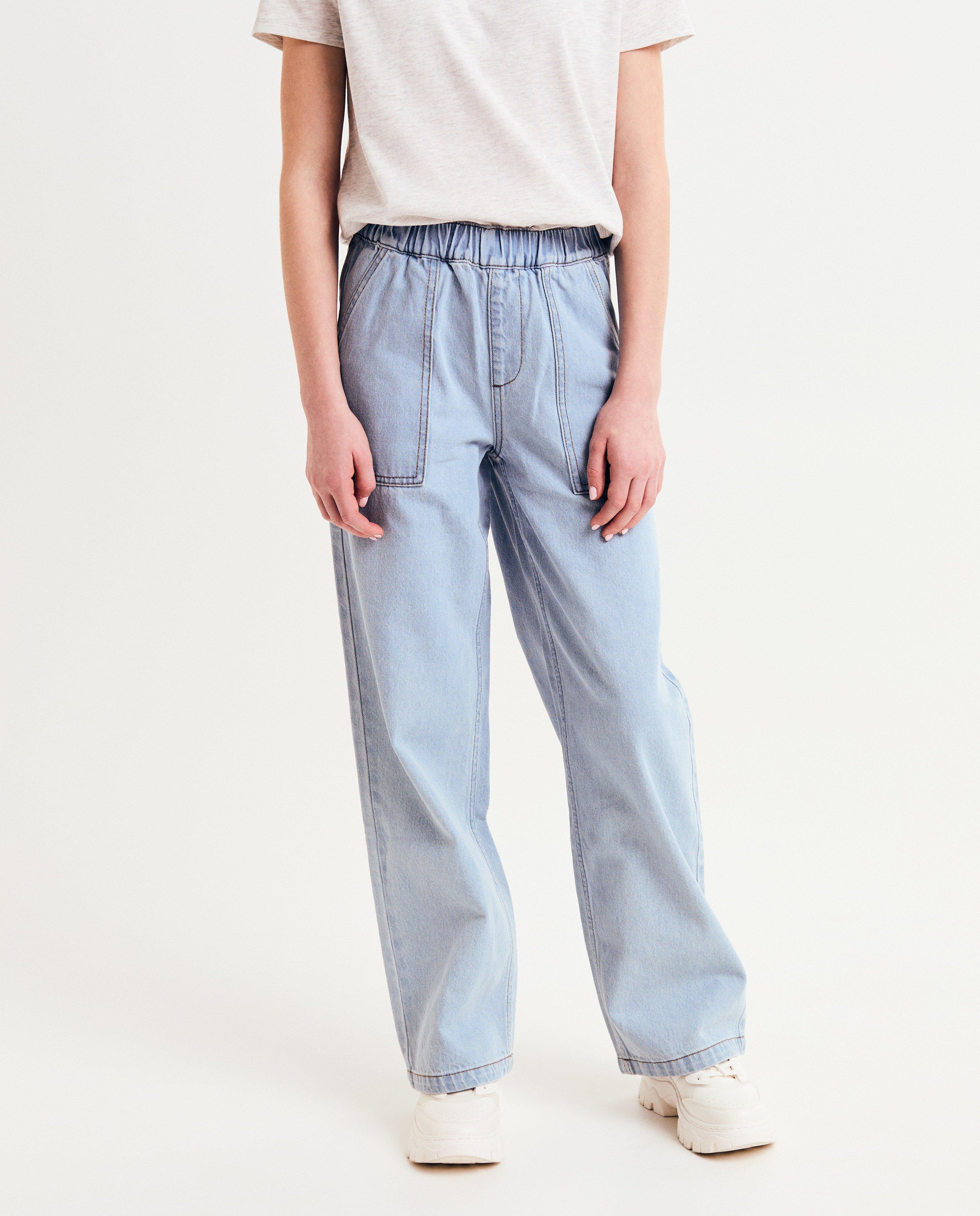 Jeans - Blauwe jeans, straight fit