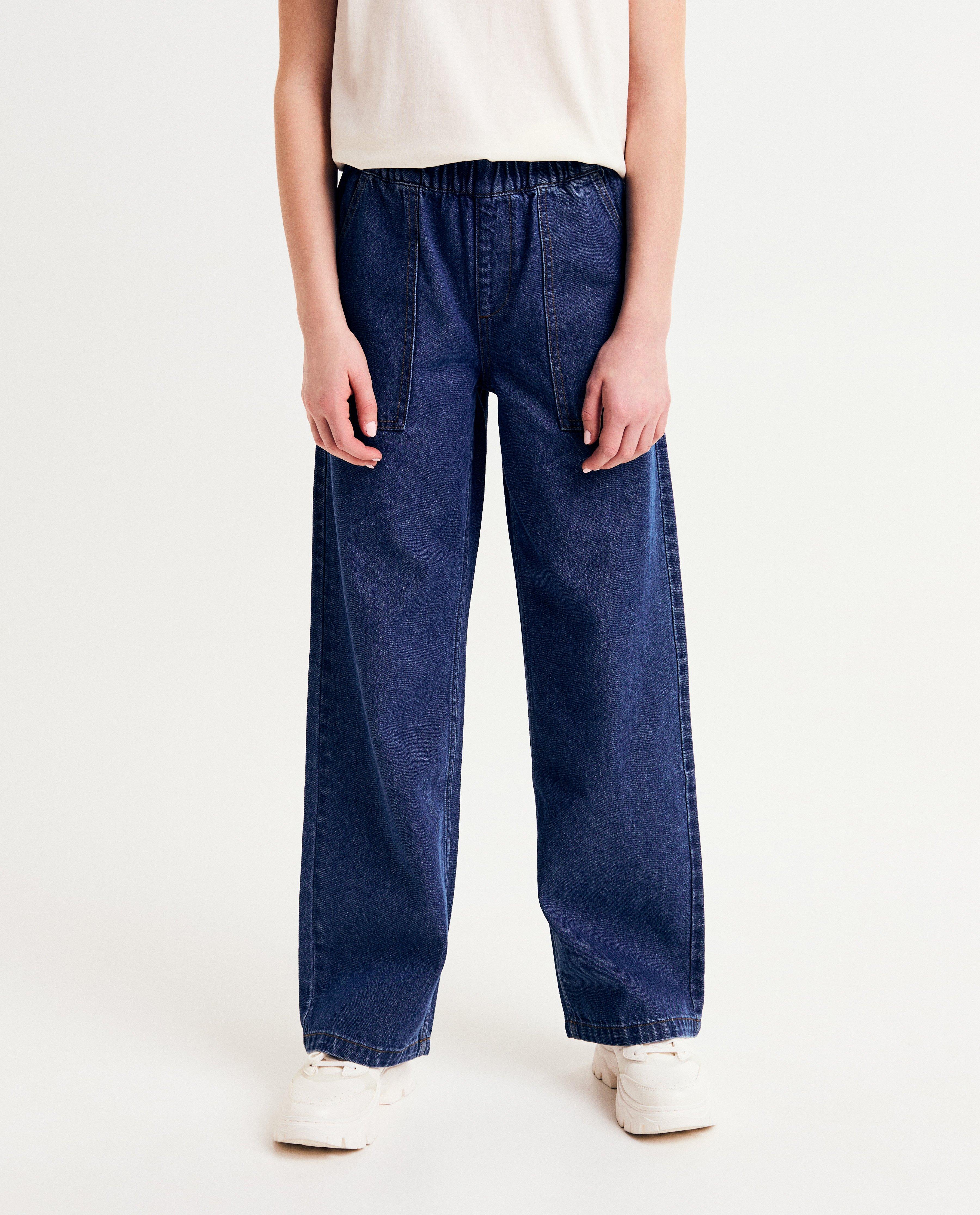 Jeans - Blauwe jeans, straight fit