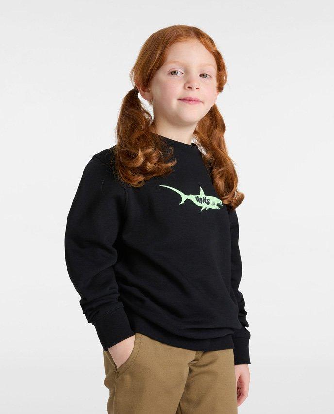 Sweaters - Sweater met glow in the dark haaienprint