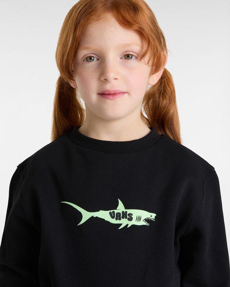 Sweaters - Sweater met glow in the dark haaienprint