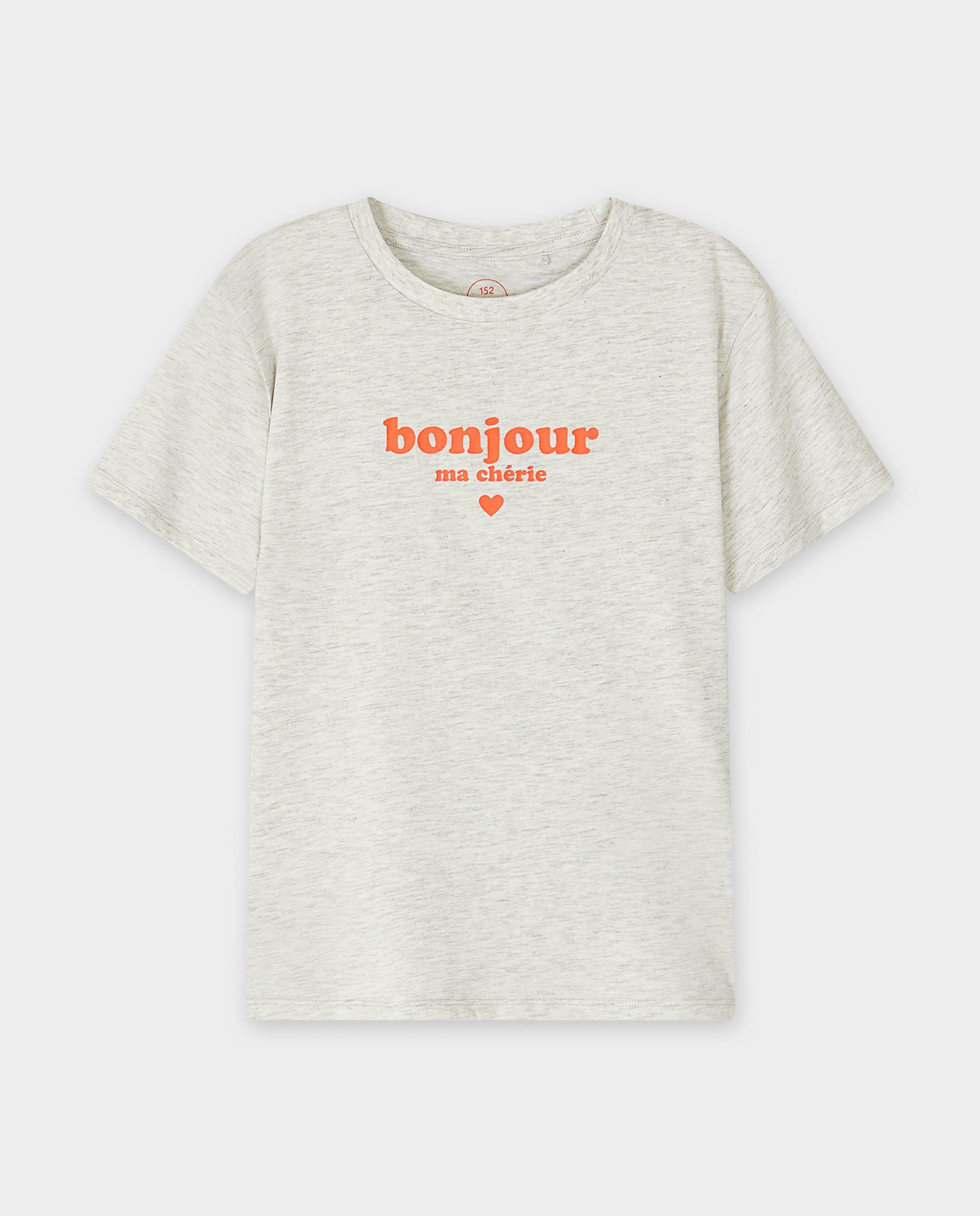 T-shirts - T-shirt met opschrift