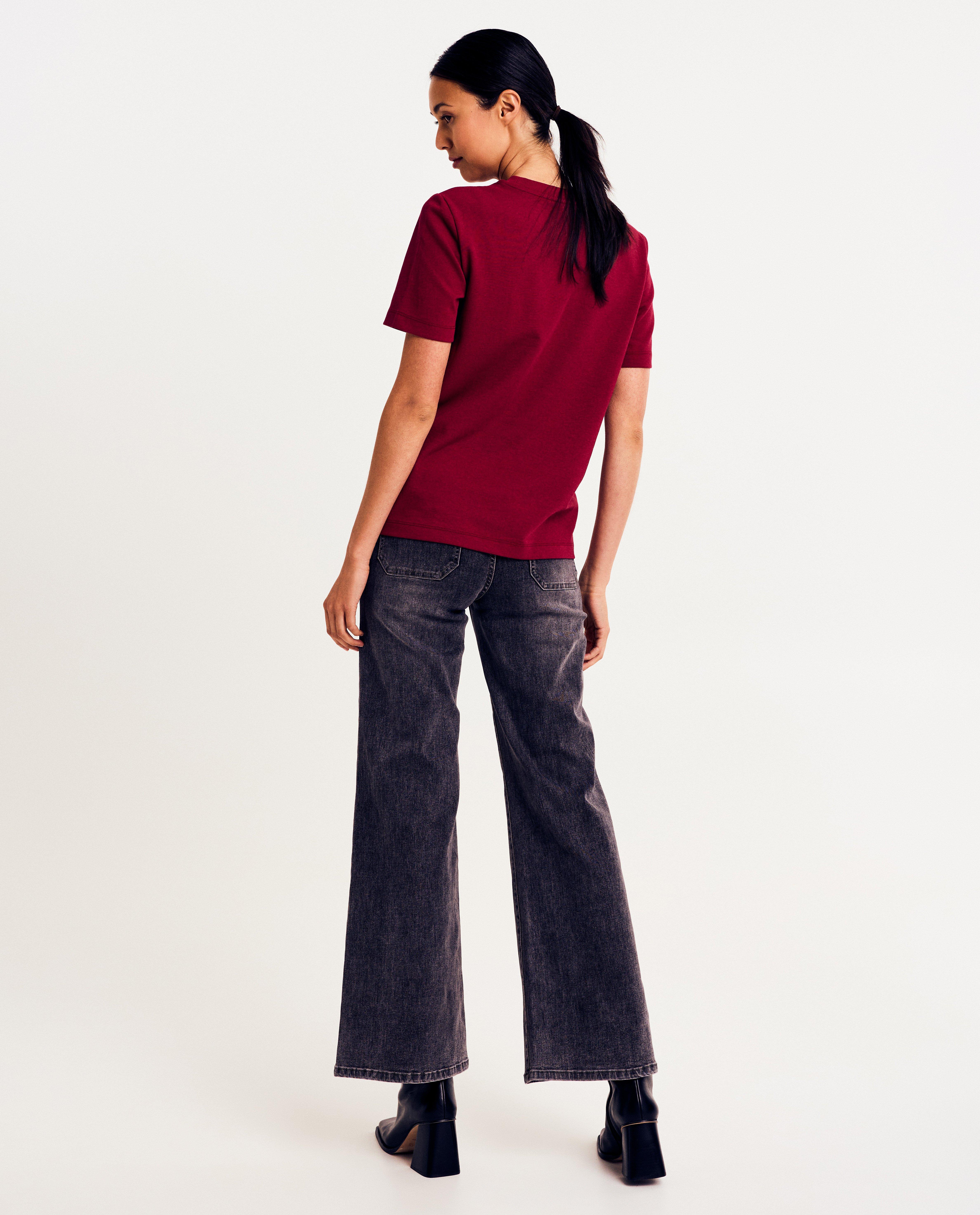 Jeans - Blauwe jeans, flared fit