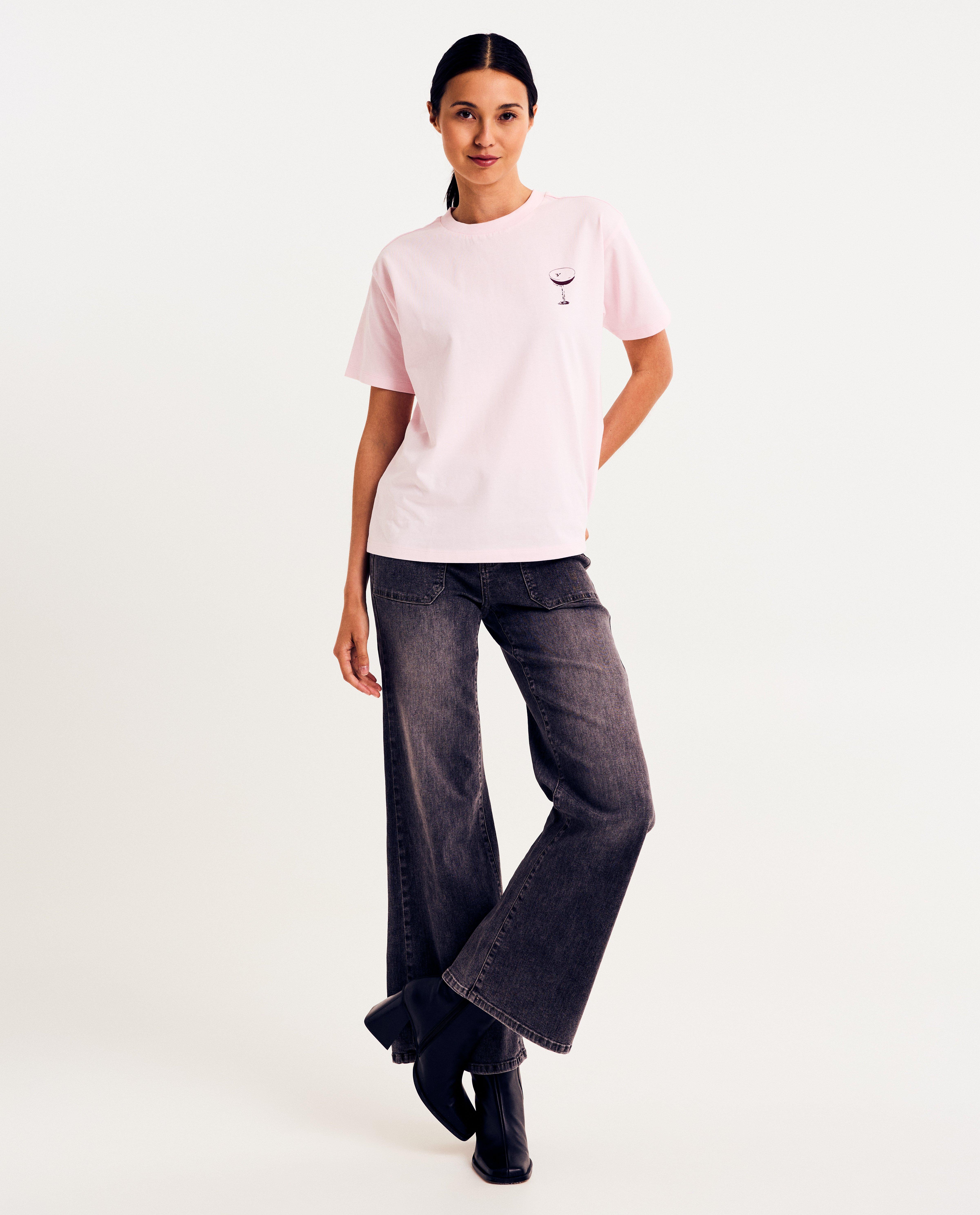 T-shirts - T-shirt met backprint, loose fit